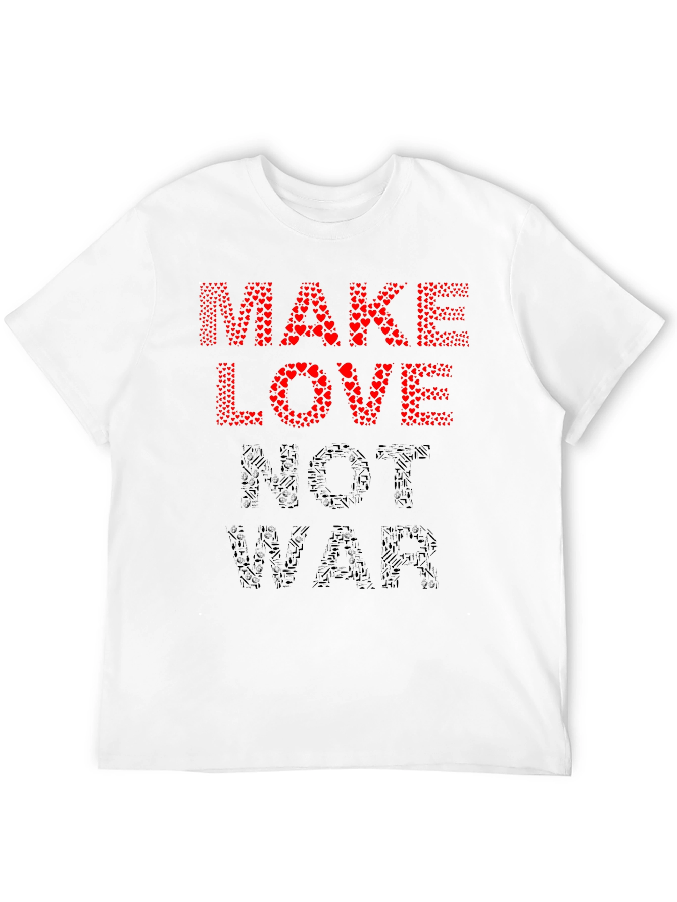 Make Love Not War Graphic T-Shirt