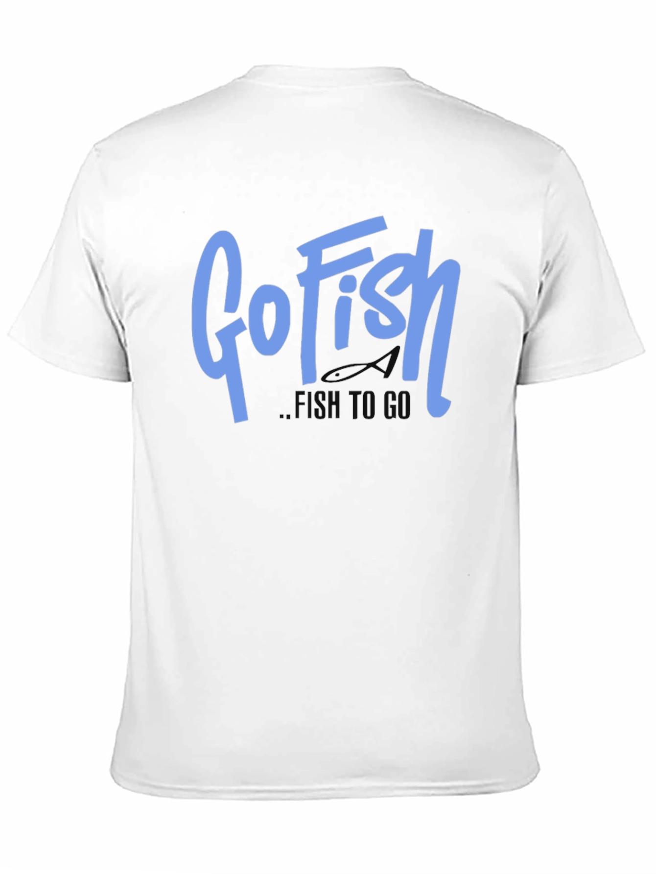 Go Fish Mens Black Graphic Tee