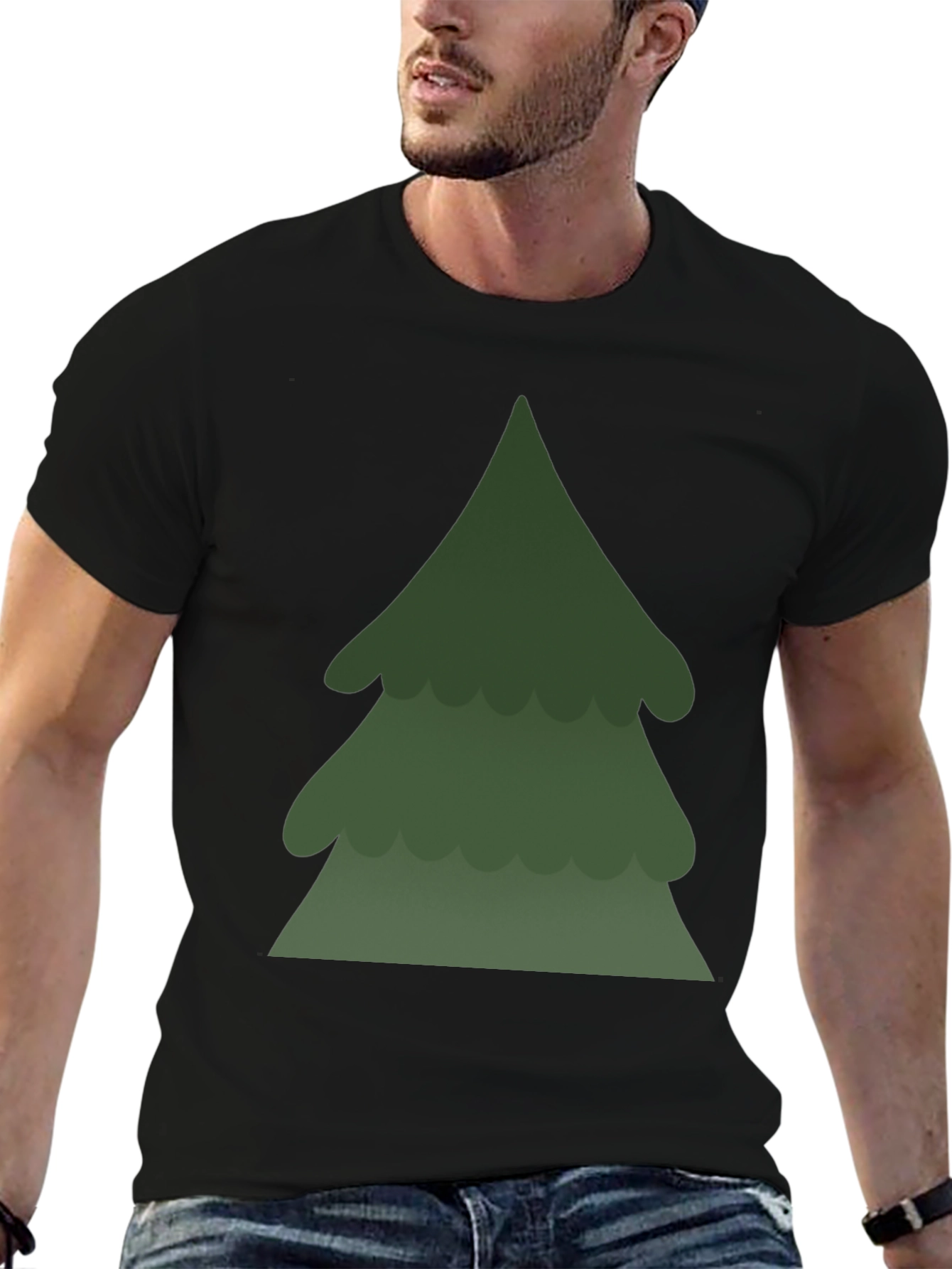Evergreen Tree Graphic Tee - Holiday Style