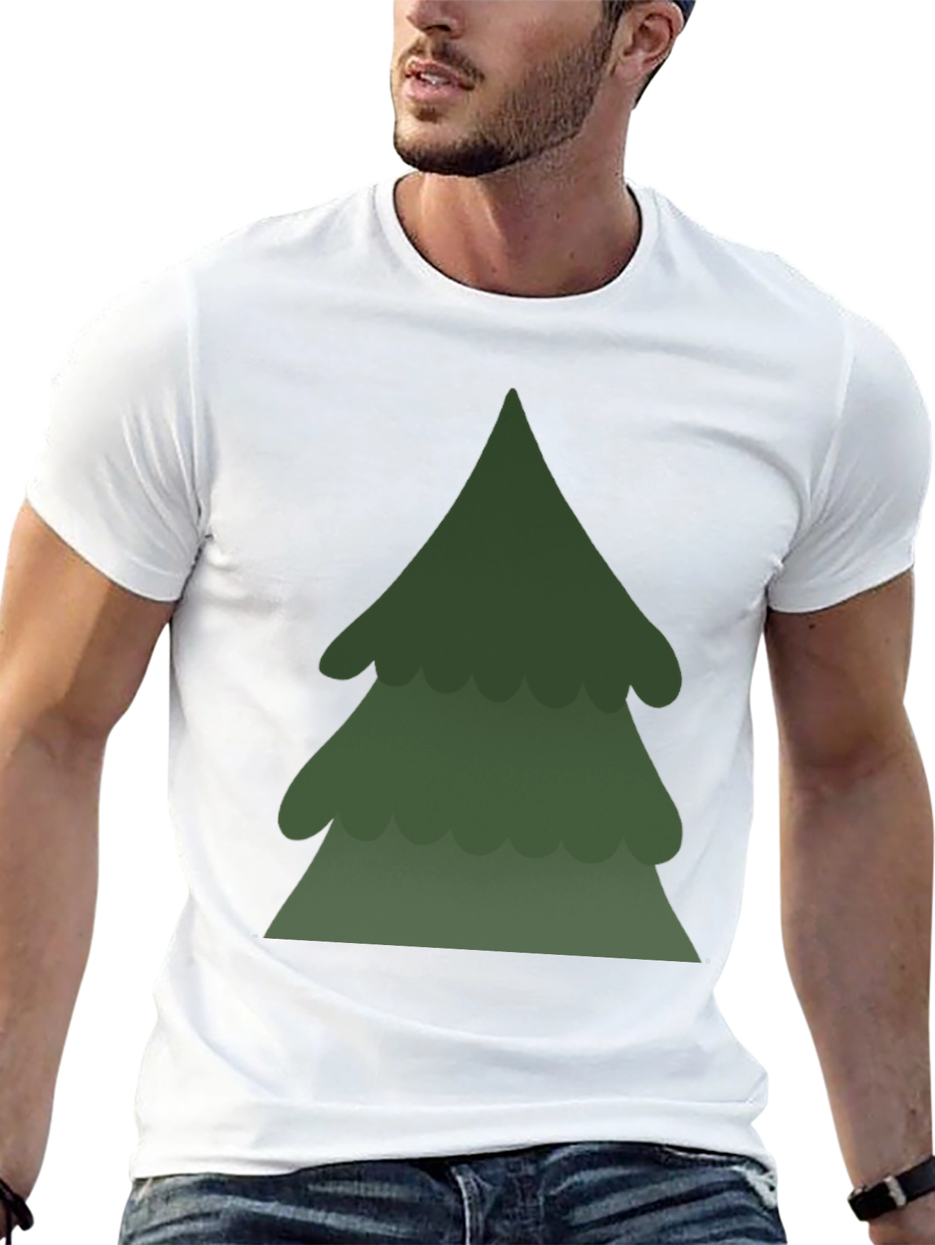 Evergreen Tree Graphic Tee - Holiday Style