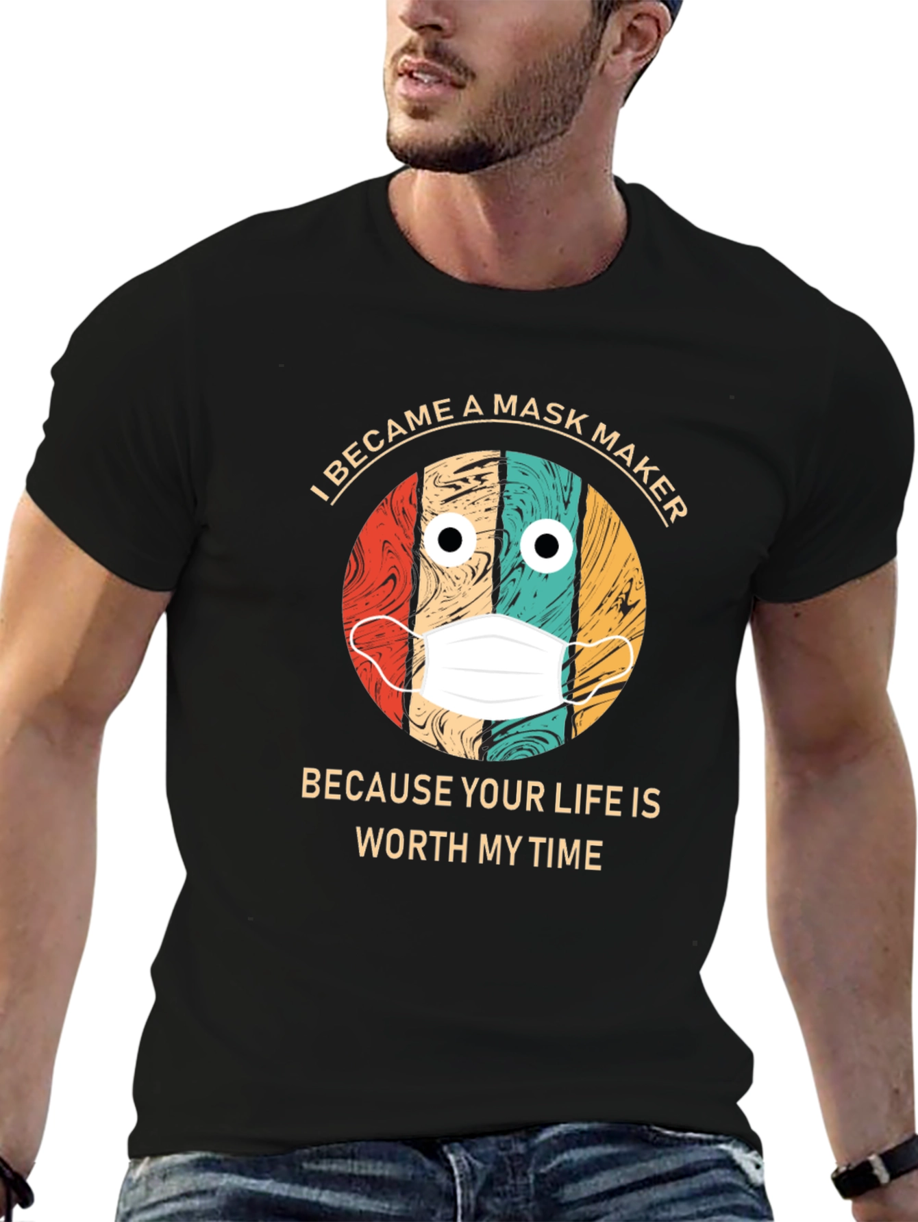 Mask Maker Graphic T-Shirt - Unisex Fit