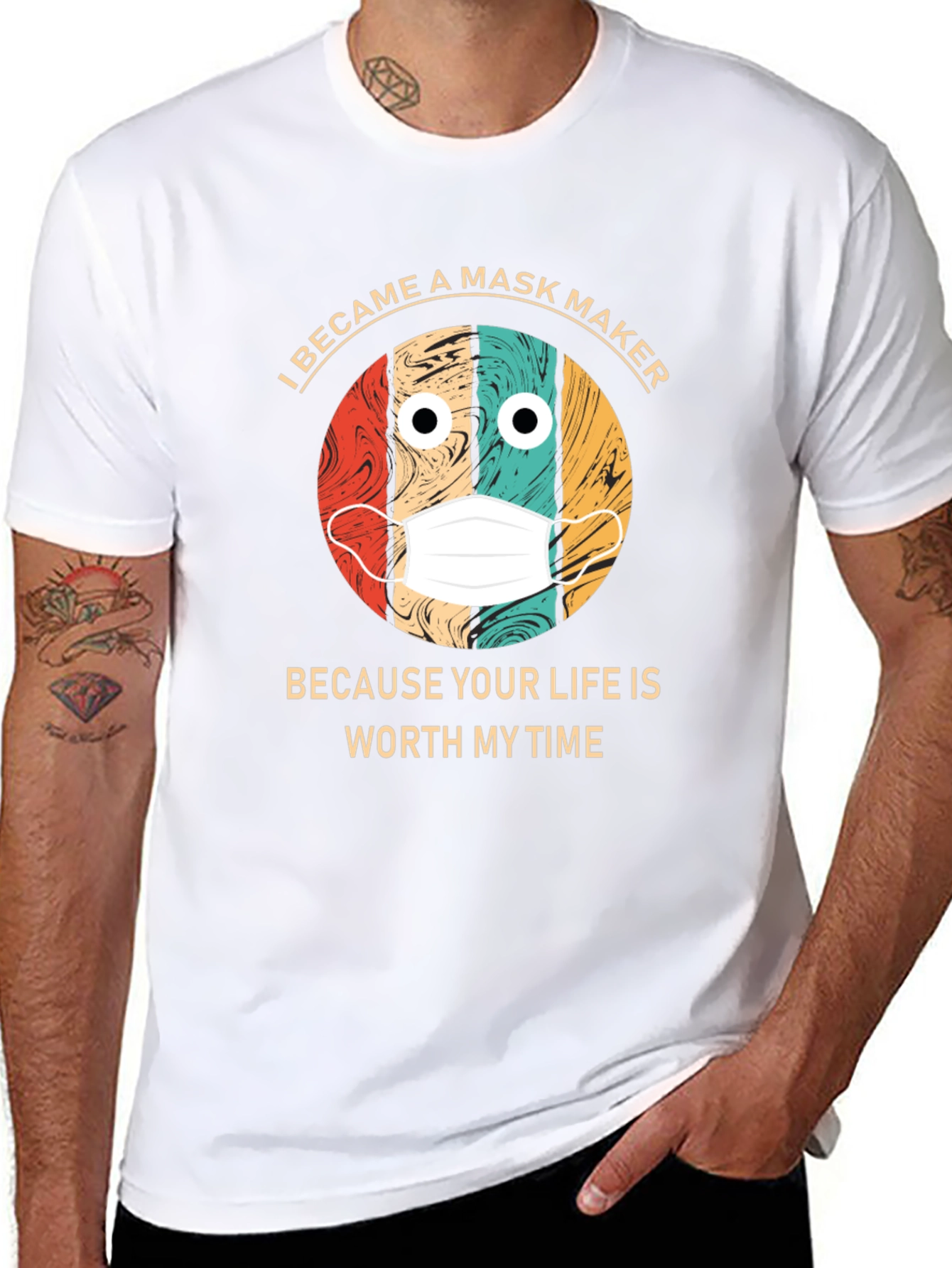 Mask Maker Graphic T-Shirt - Unisex Fit
