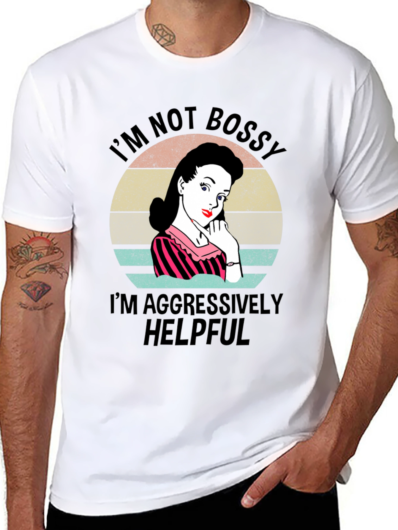 Im Not Bossy Im Aggressively Helpful T-Shirt