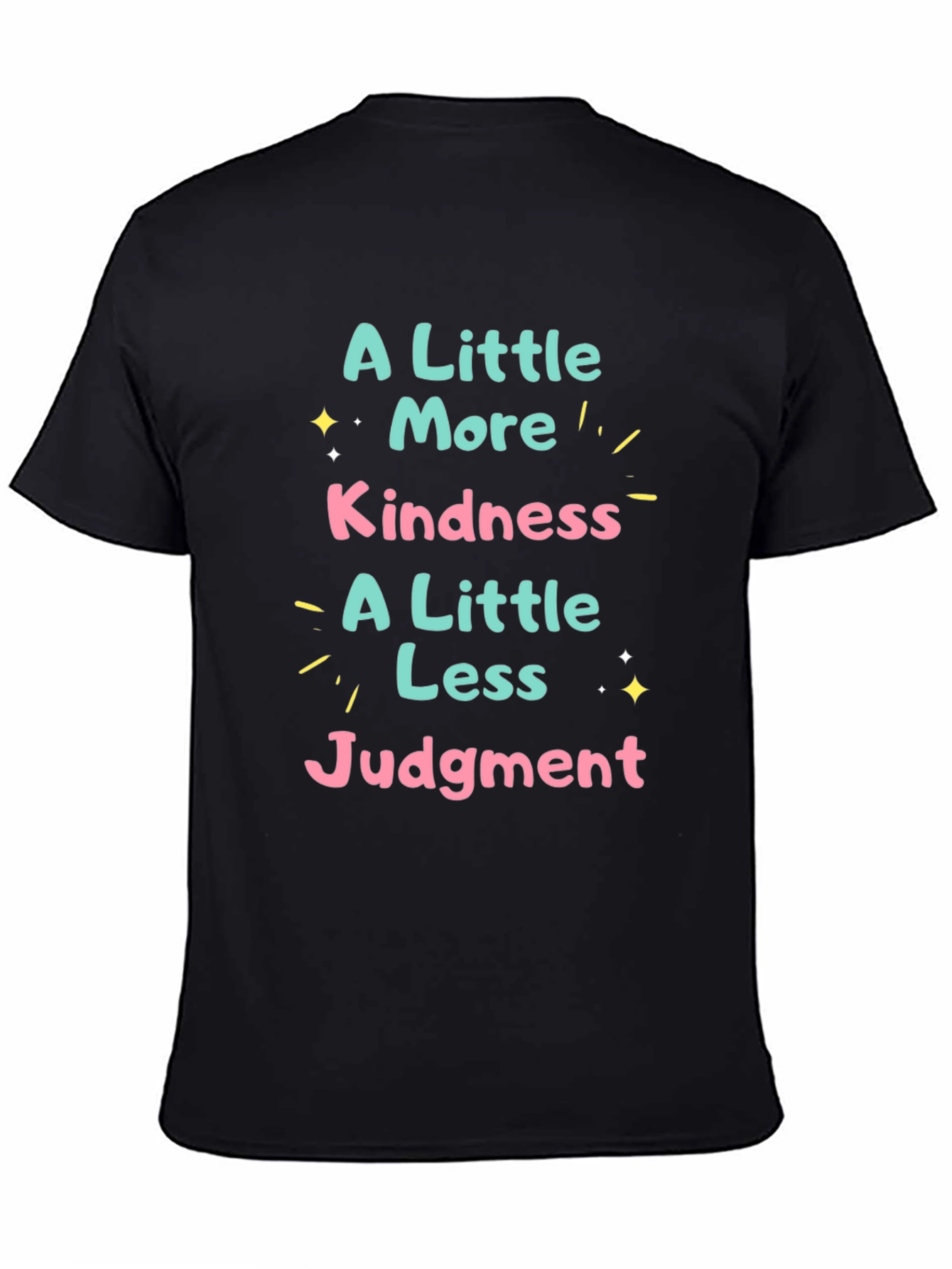 Kindness & Judgement Graphic Tee - Soft Cotton Blend