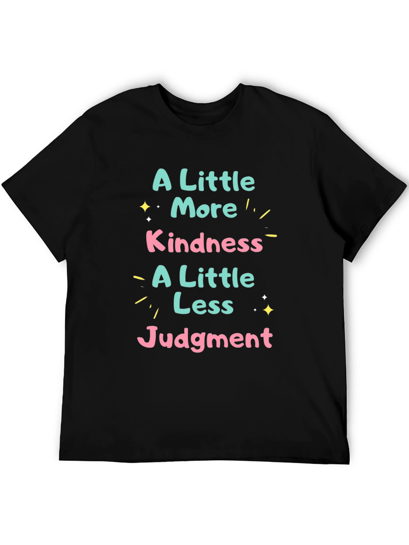 Kindness & Judgement Graphic Tee - Soft Cotton Blend