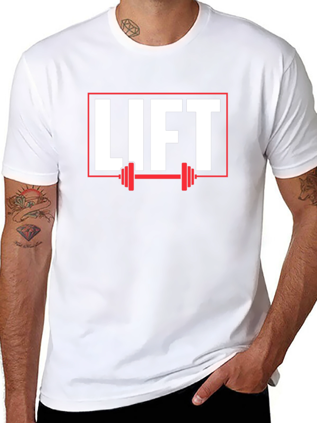 Lift Graphic Tee - Gym & Fitness Shirt