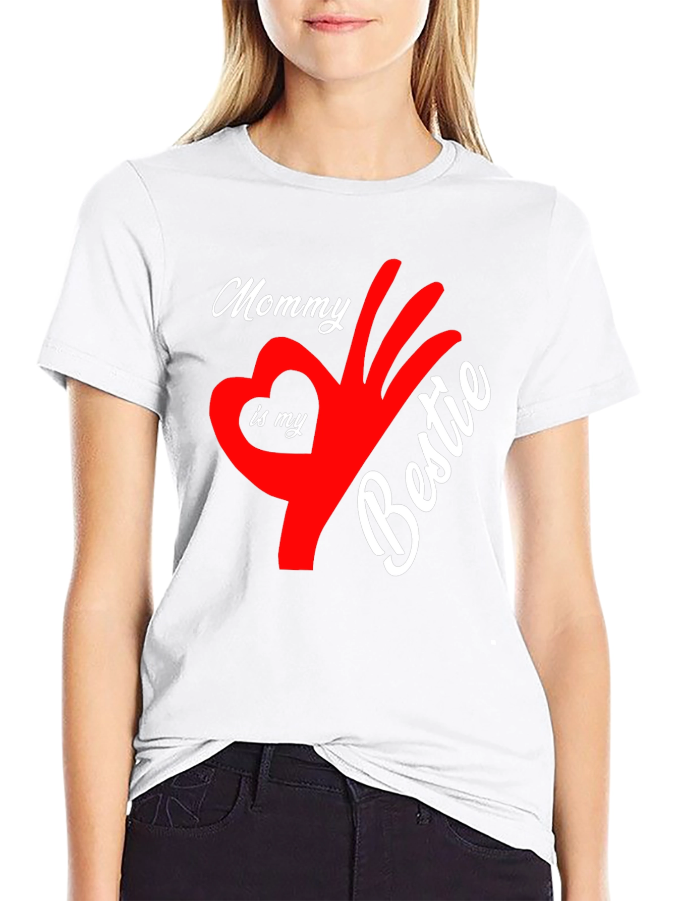 Mommy is My Bestie Graphic T-Shirt