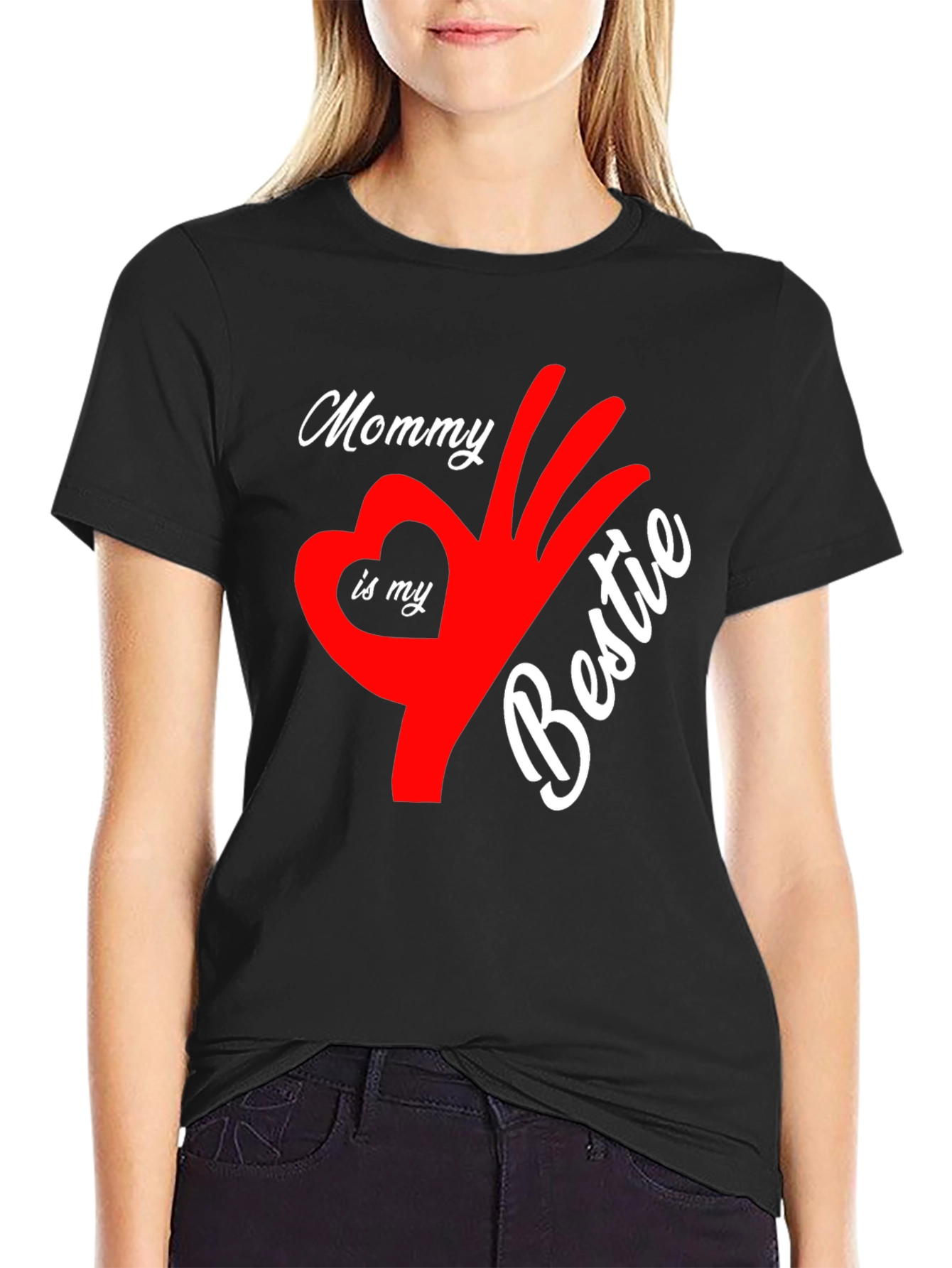 Mommy is My Bestie Graphic T-Shirt