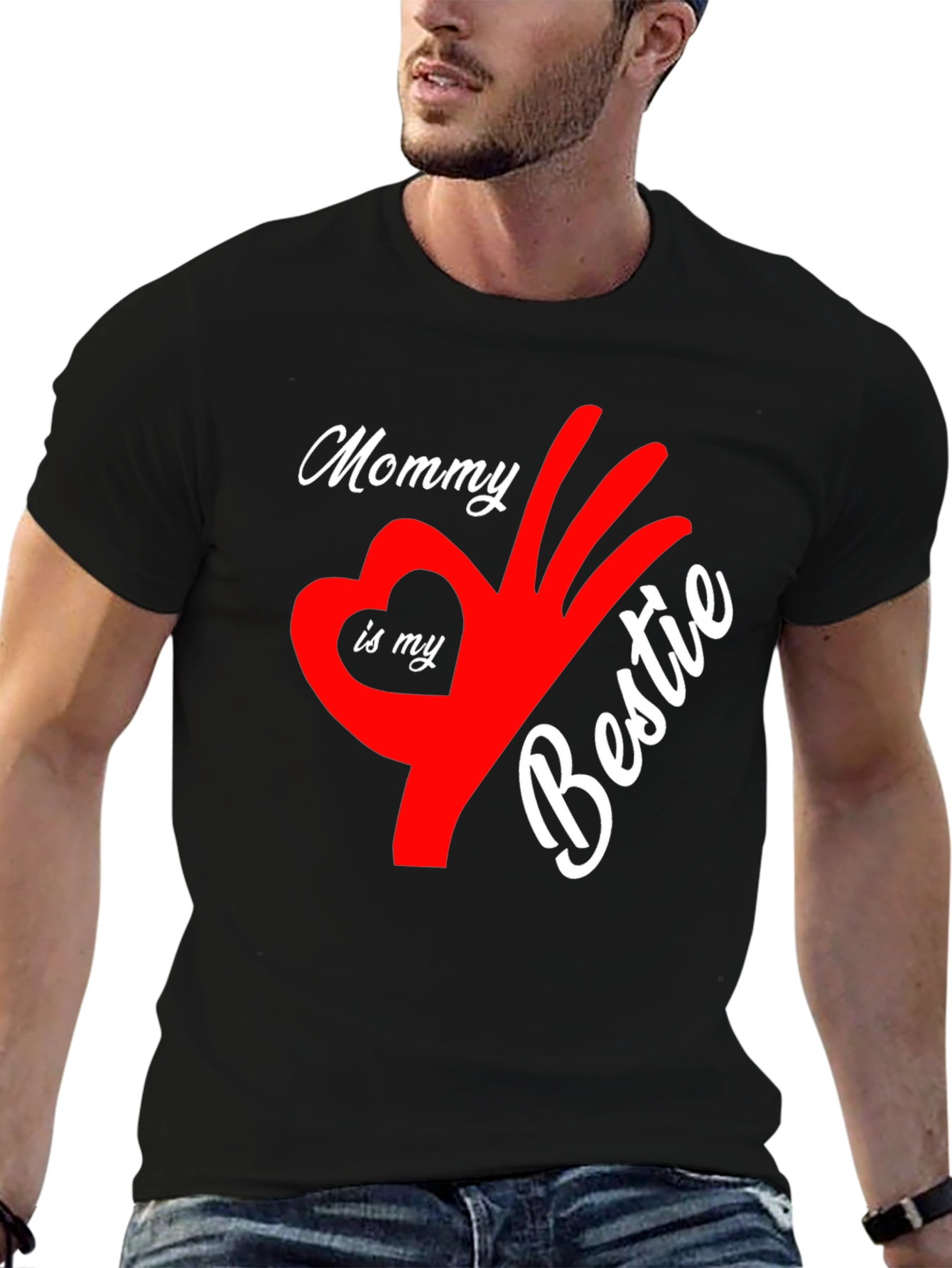 Mommy is My Bestie Graphic T-Shirt