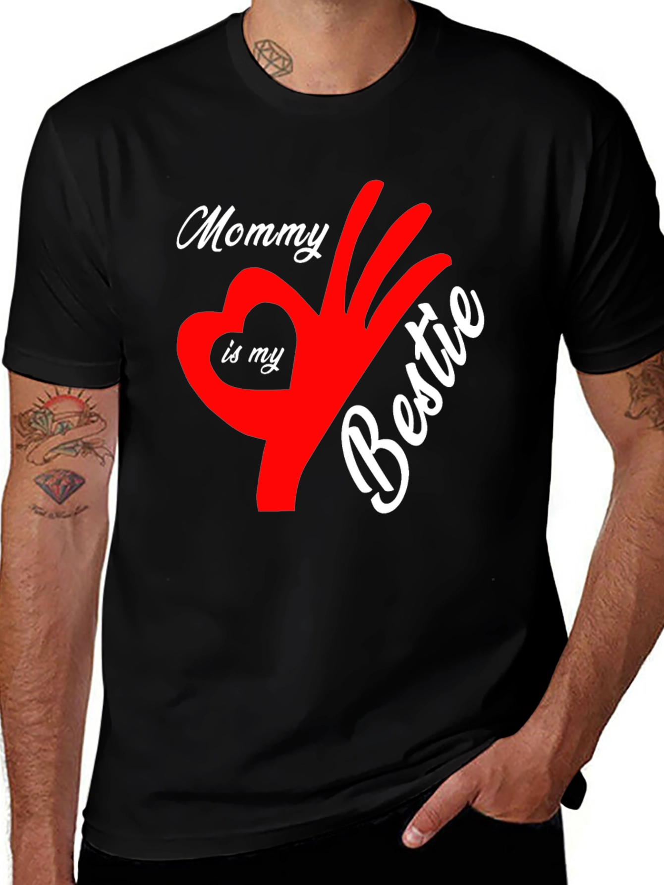 Mommy is My Bestie Graphic T-Shirt
