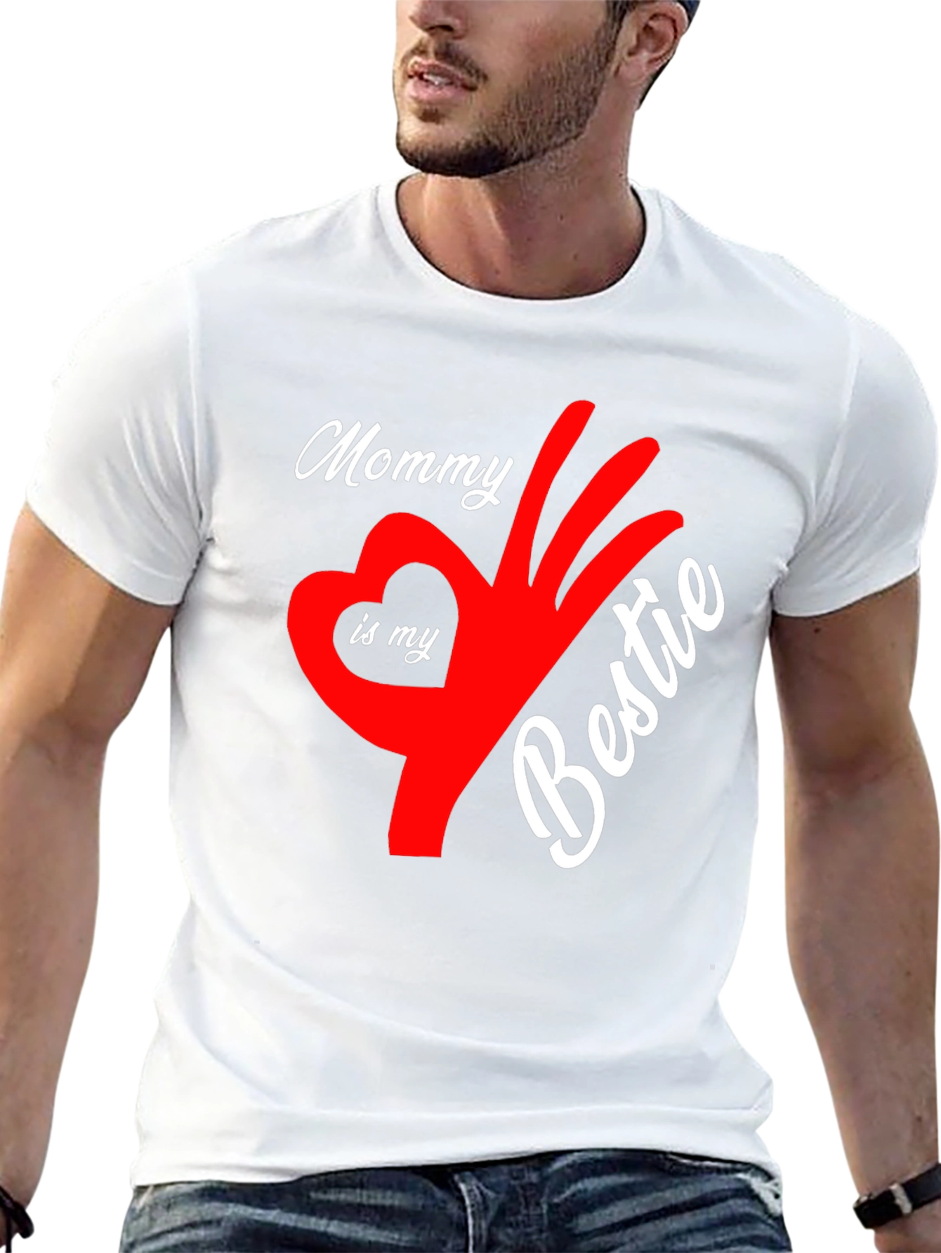 Mommy is My Bestie Graphic T-Shirt