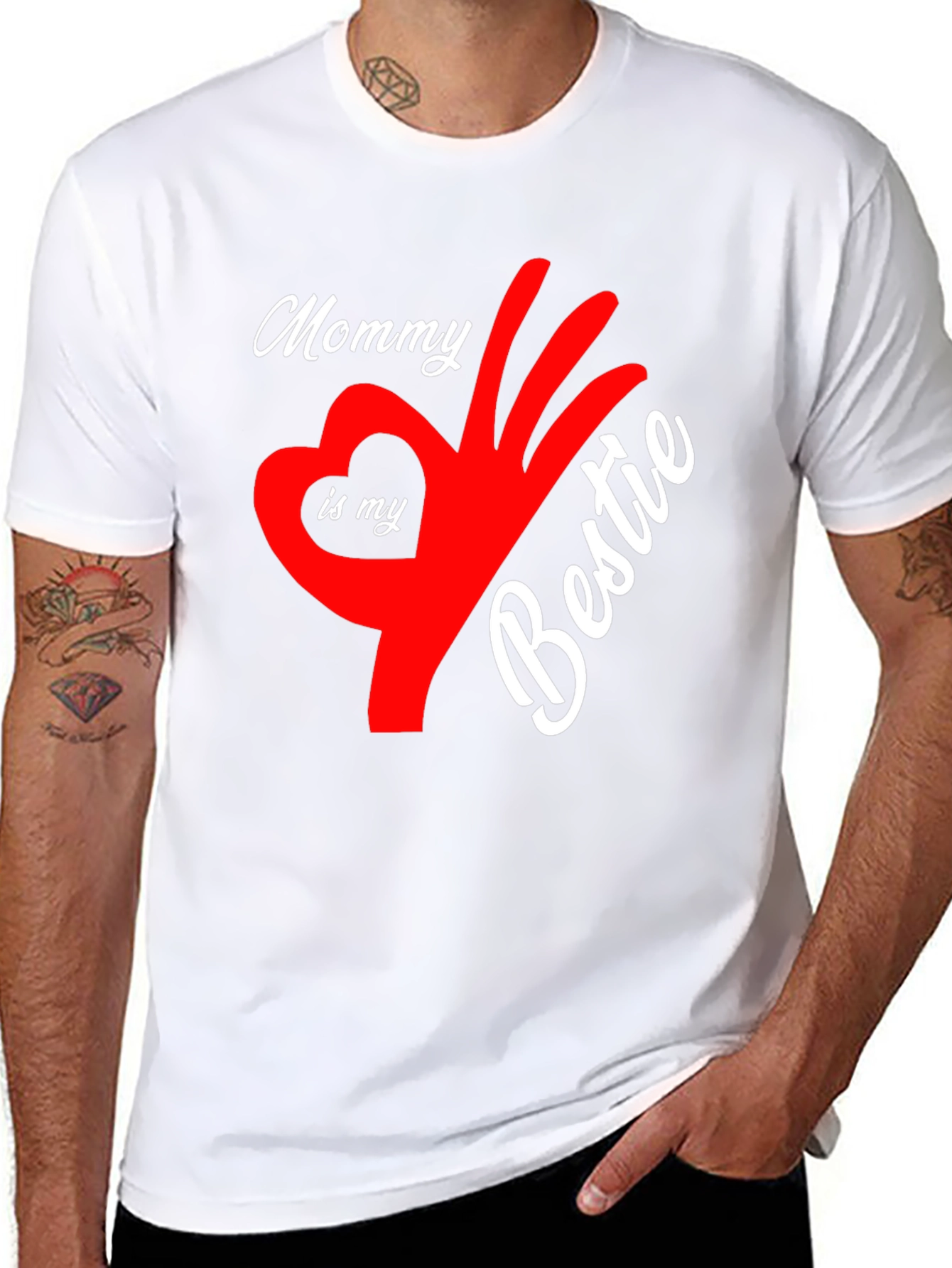 Mommy is My Bestie Graphic T-Shirt