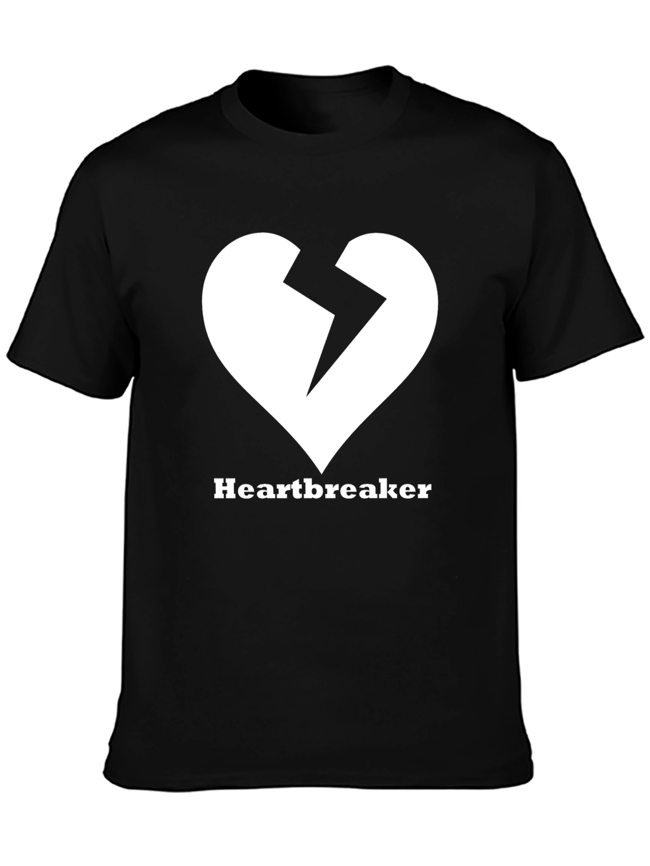 Heartbreaker Graphic Tee - Black