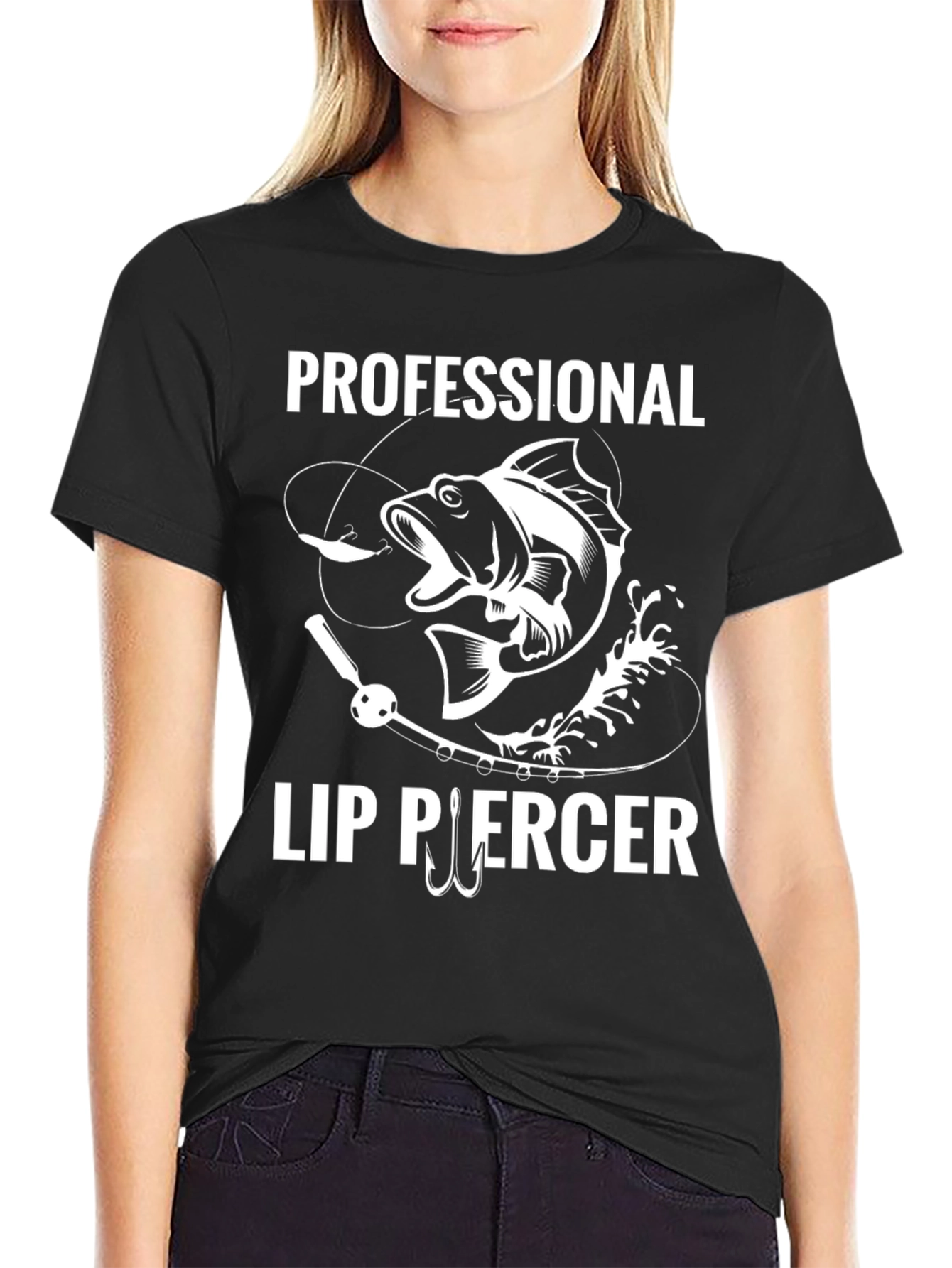 Professional Lip Piercer Fishing T-Shirt