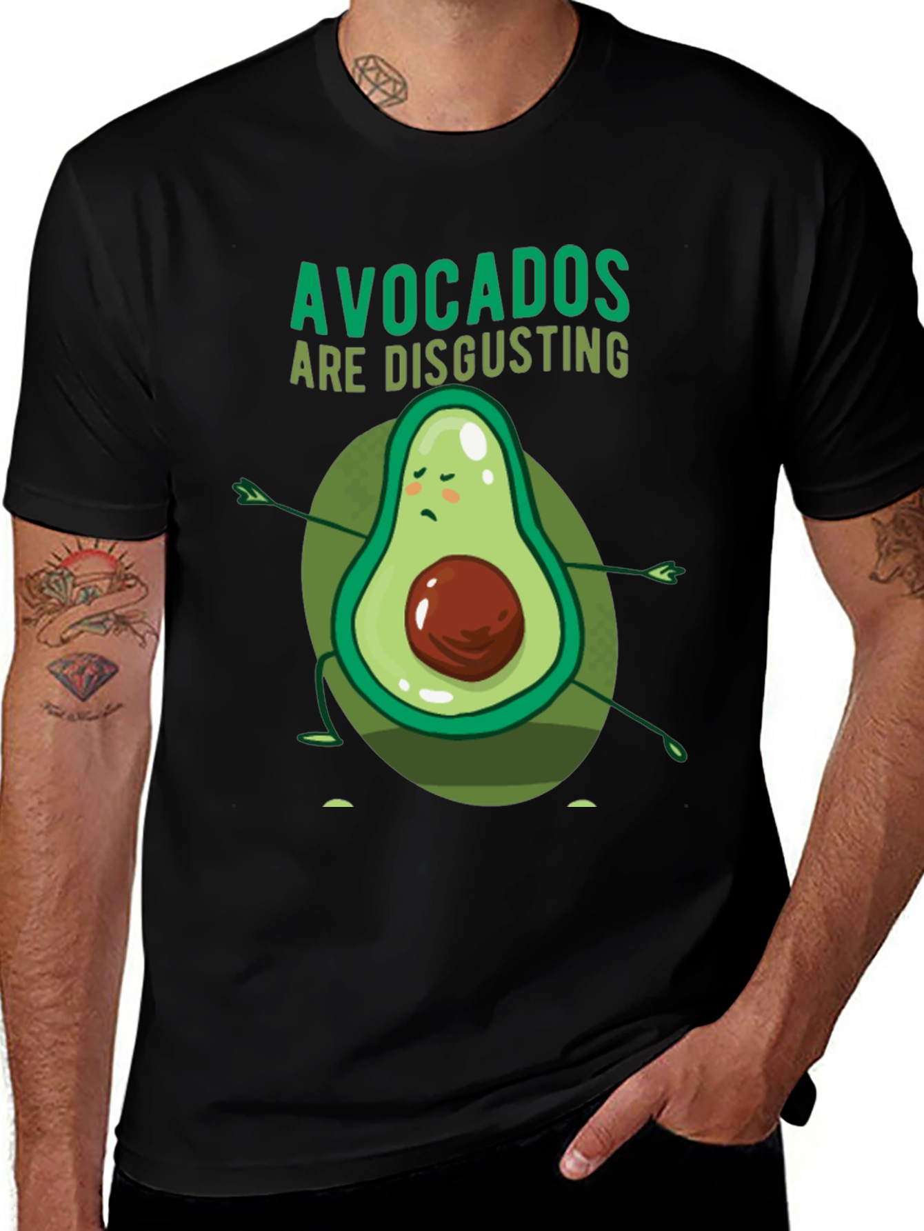 Avocados Are Disgusting Funny T-Shirt