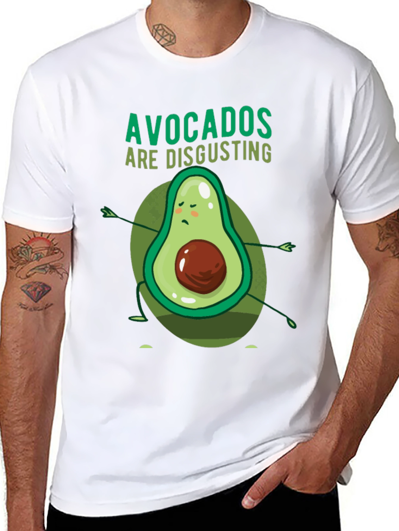 Avocados Are Disgusting Funny T-Shirt
