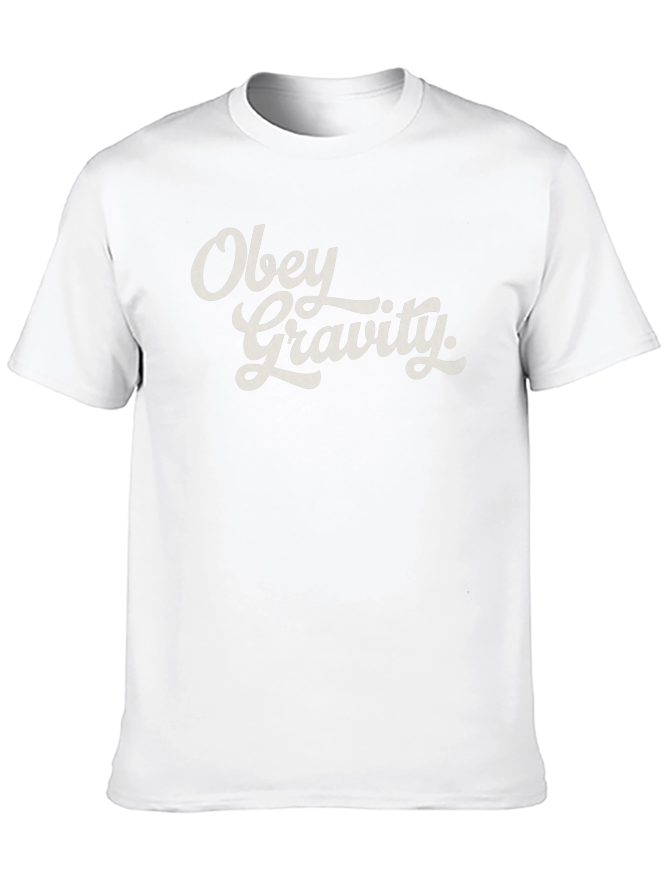 Obey Gravity Graphic Tee - Cool Casual Style