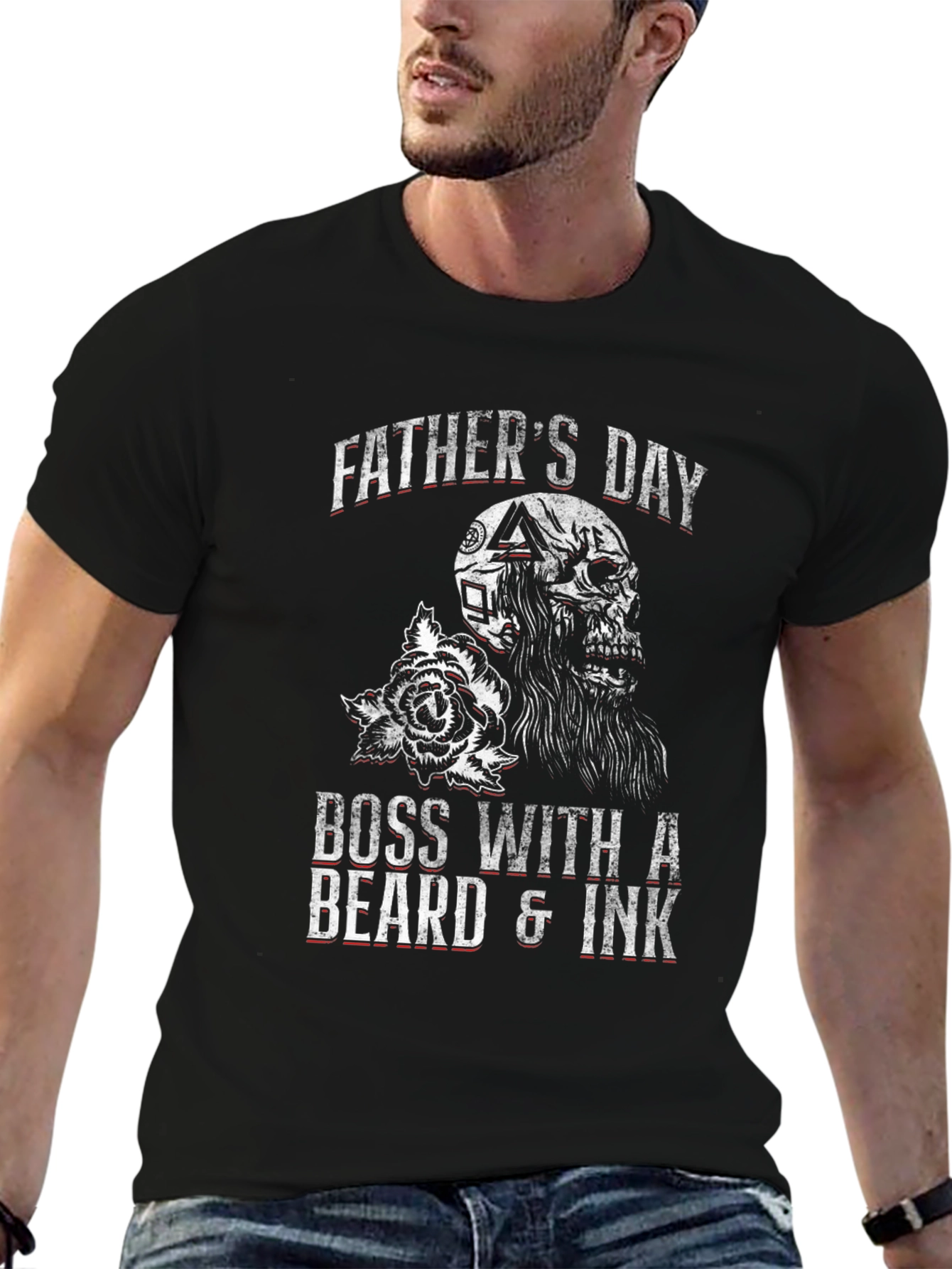Fathers Day Skull Boss T-Shirt