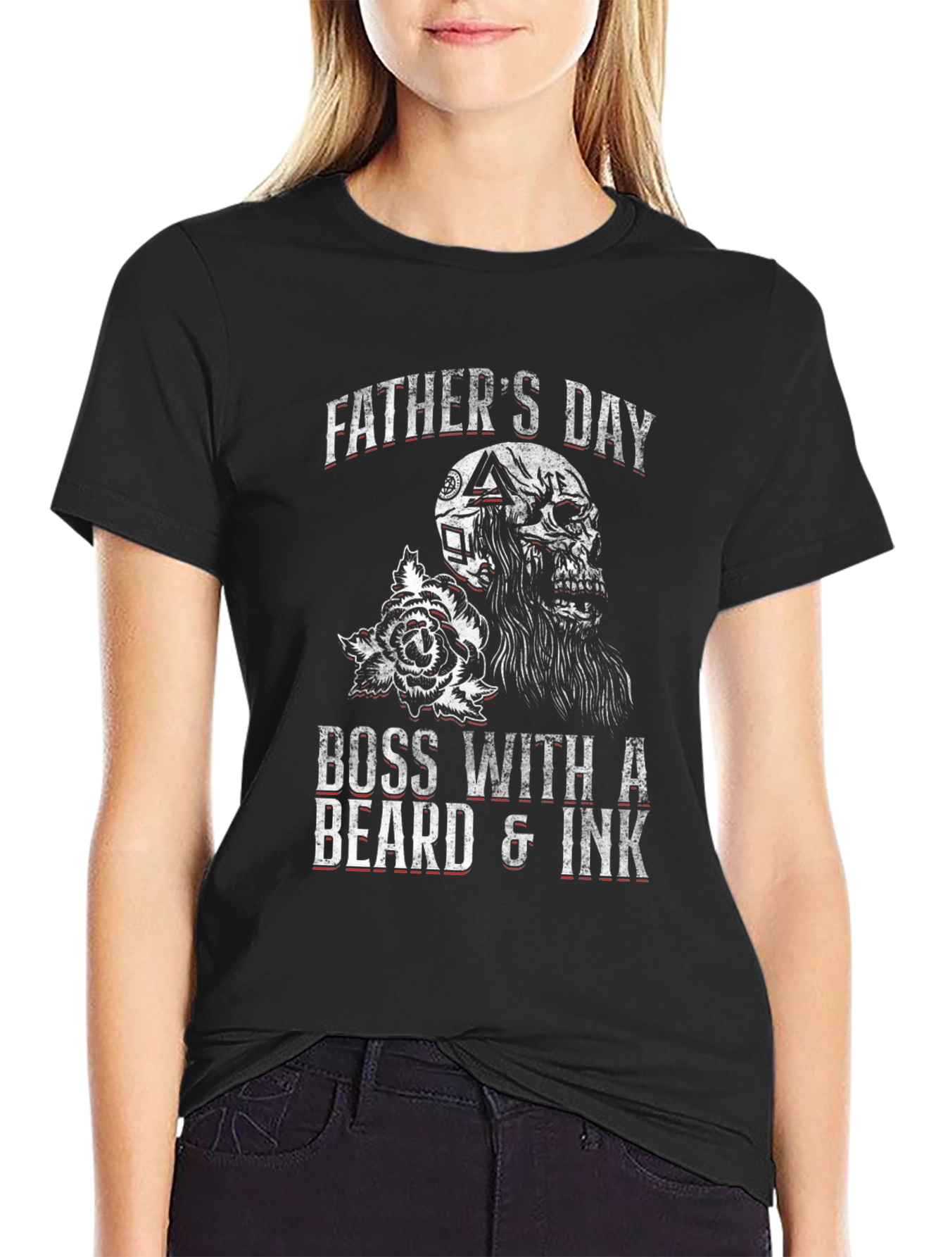 Fathers Day Skull Boss T-Shirt
