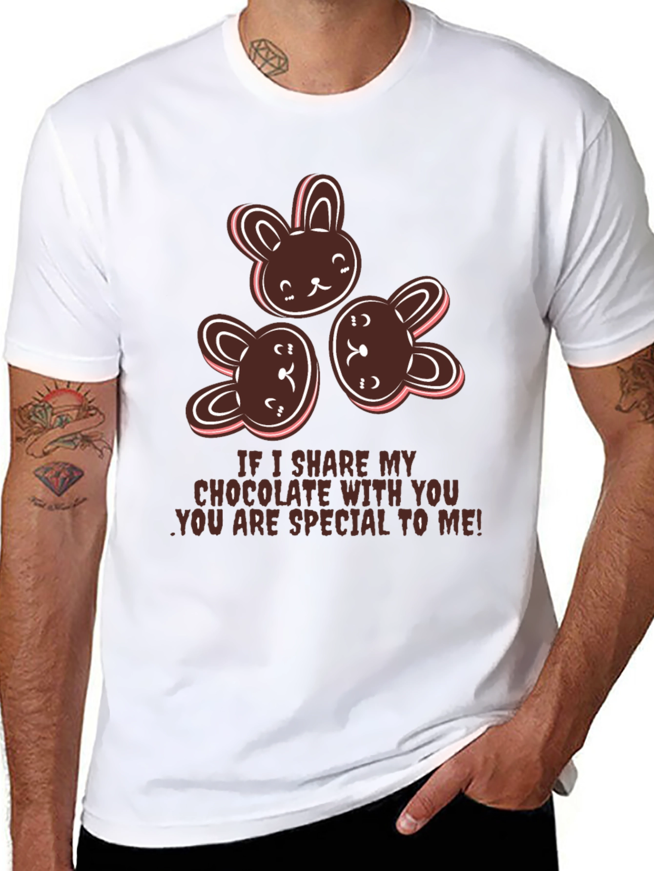 Chocolate Bunny T-Shirt - Special Treat Tee
