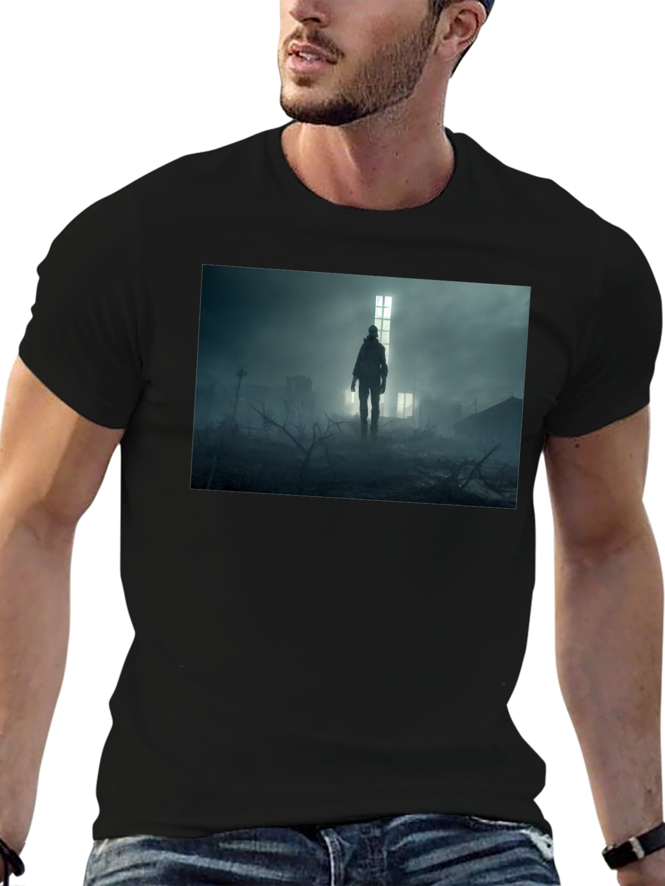 Post-Apocalyptic Wanderer Graphic Tee