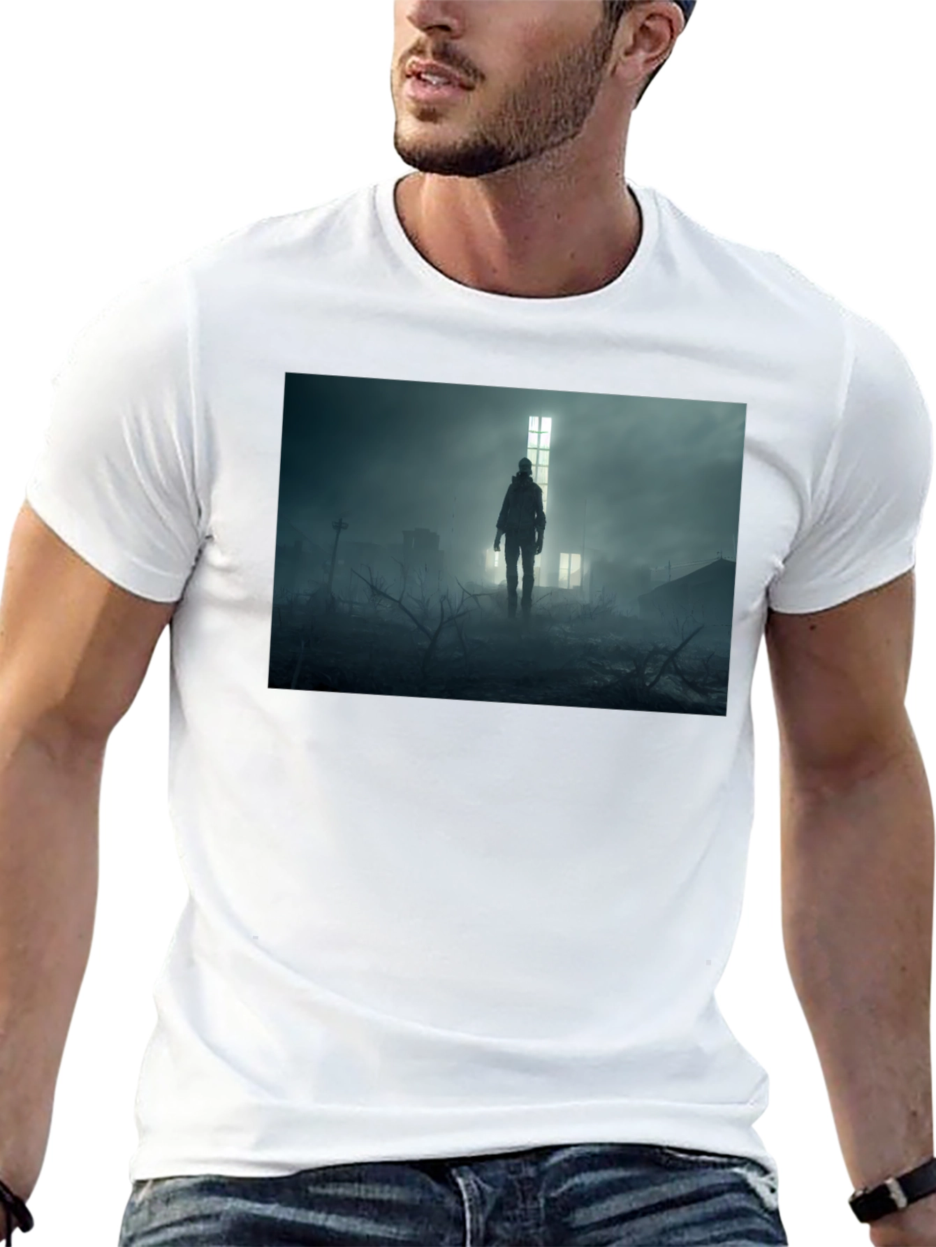 Post-Apocalyptic Wanderer Graphic Tee