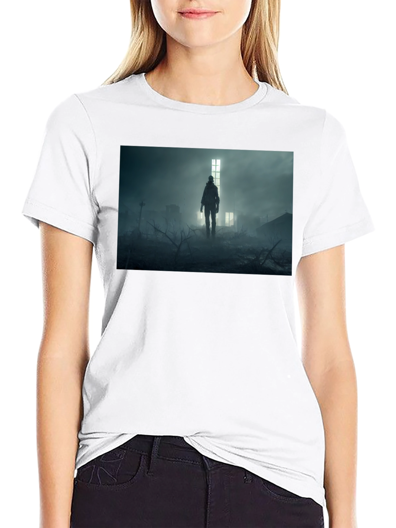 Post-Apocalyptic Wanderer Graphic Tee