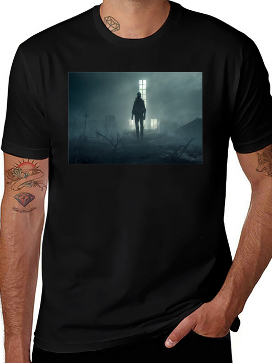 Post-Apocalyptic Wanderer Graphic Tee