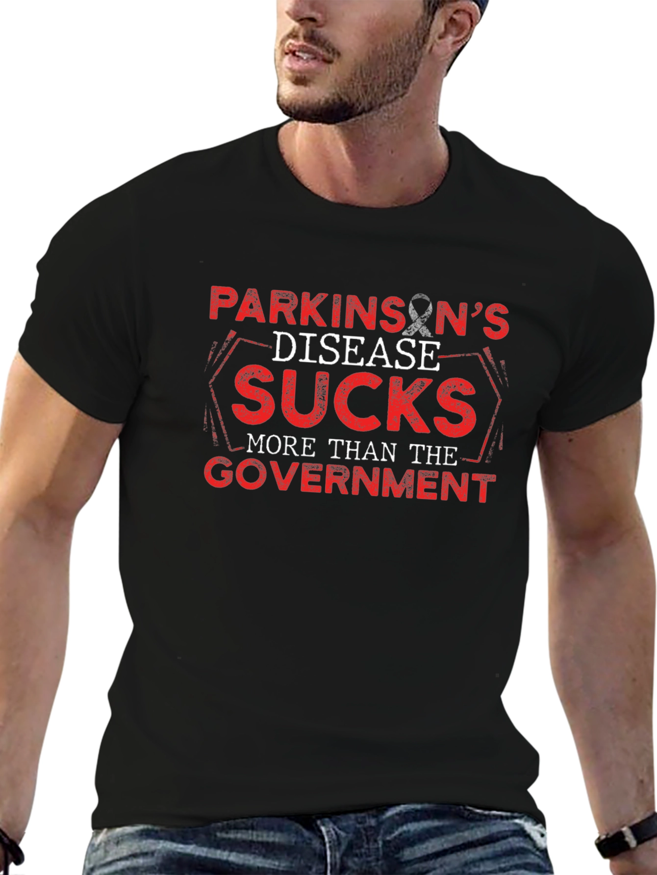 Parkinsons Disease Sucks Graphic T-Shirt