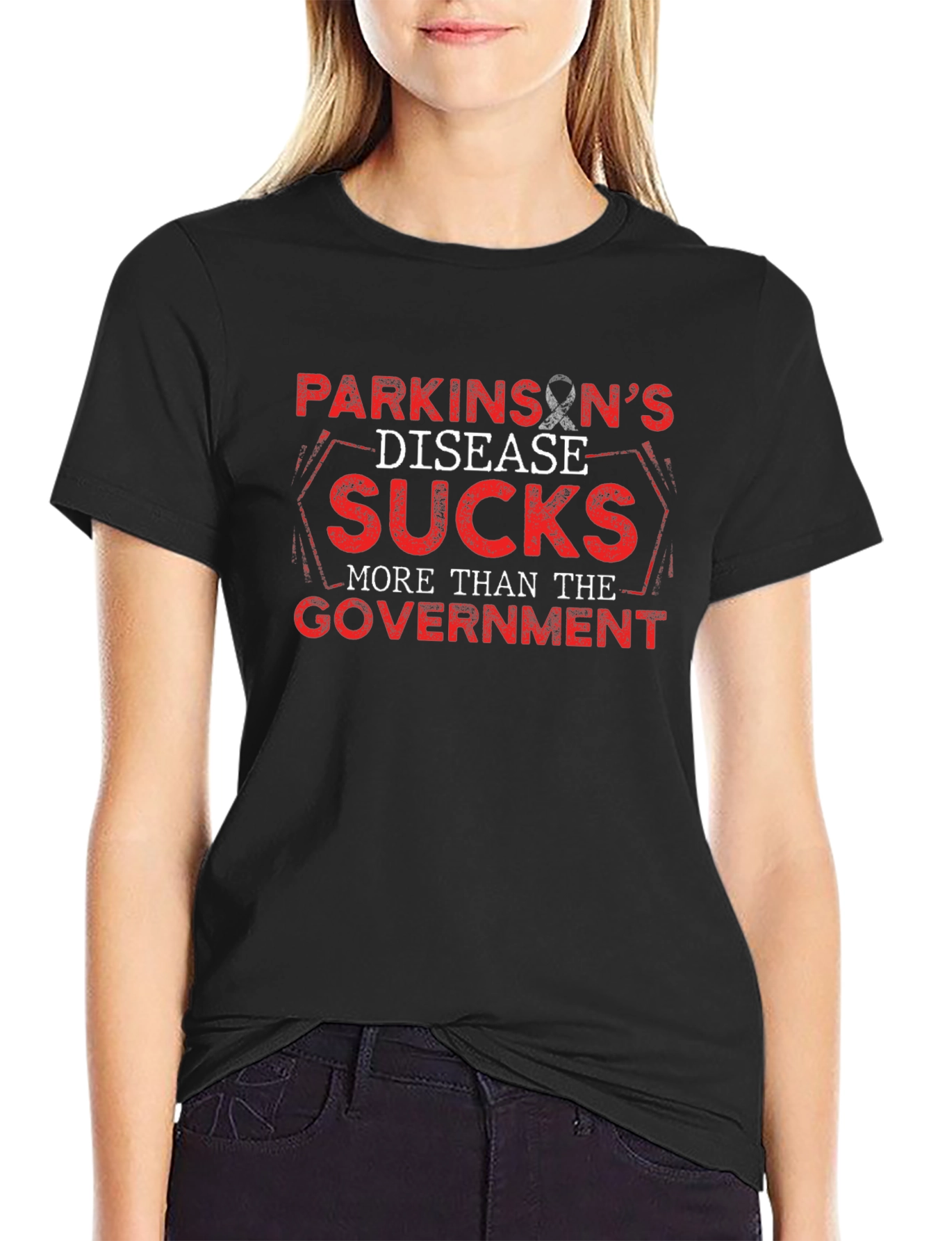 Parkinsons Disease Sucks Graphic T-Shirt