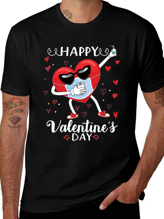 Happy Valentines Day Graphic T-Shirt