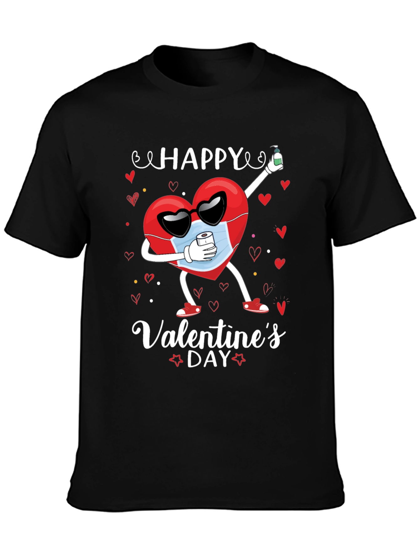 Happy Valentines Day Graphic T-Shirt