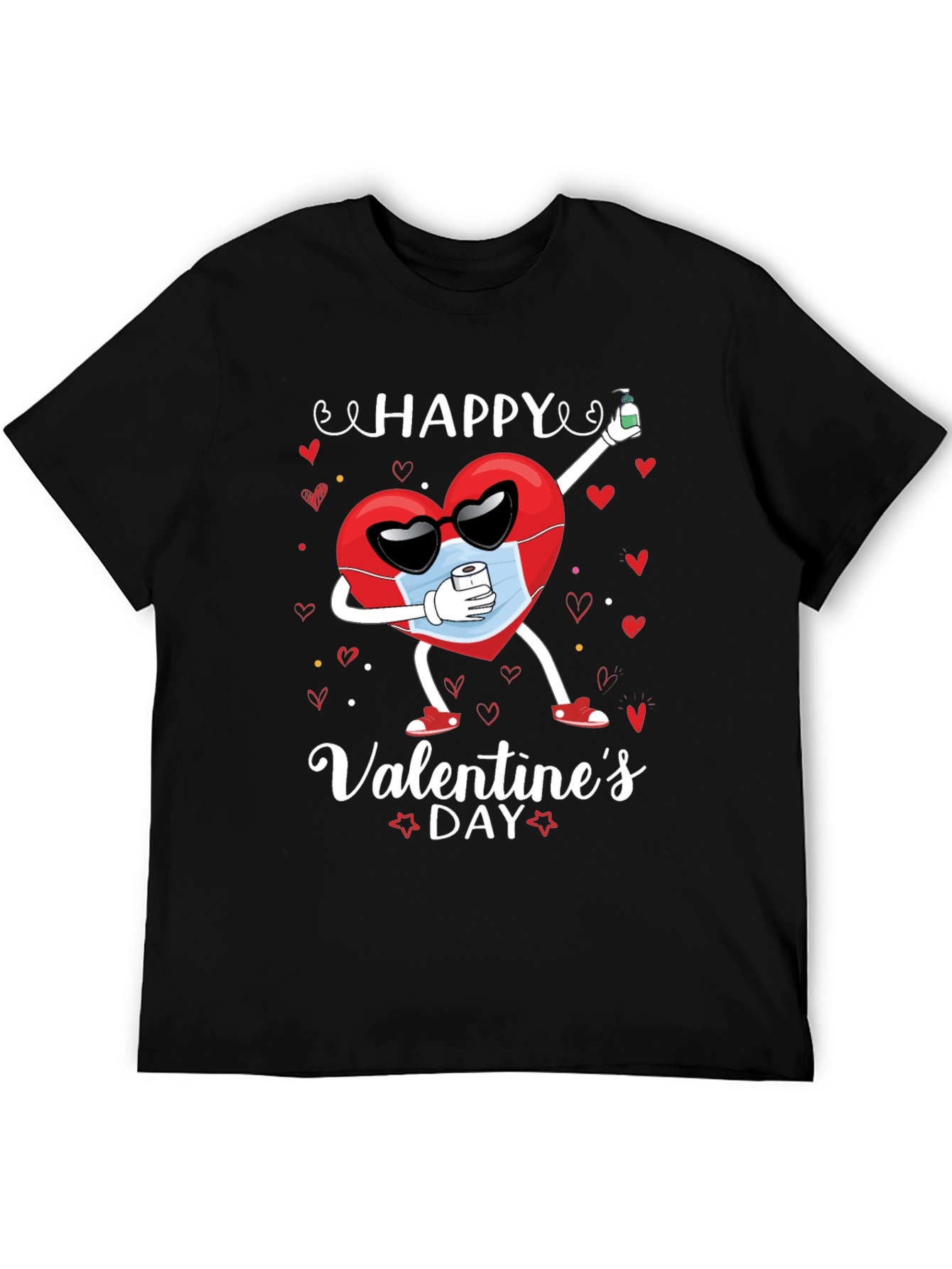 Happy Valentines Day Graphic T-Shirt