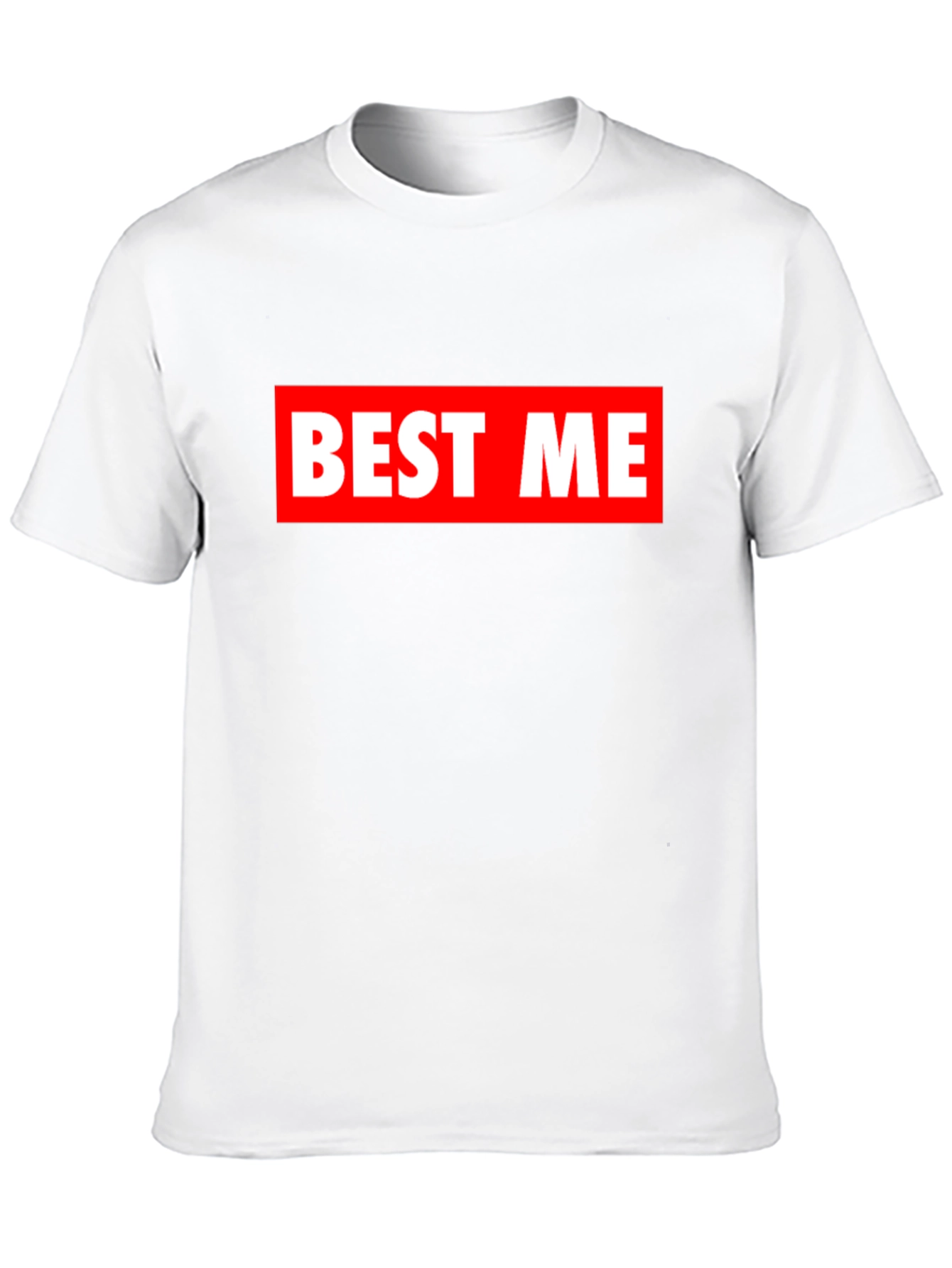 BEST ME Bold Graphic T-Shirt - Modern Casual Tee