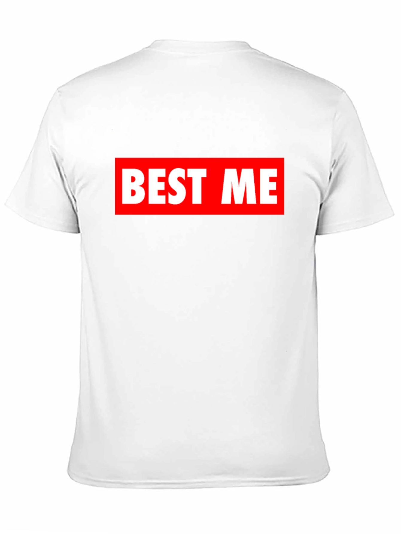 BEST ME Bold Graphic T-Shirt - Modern Casual Tee
