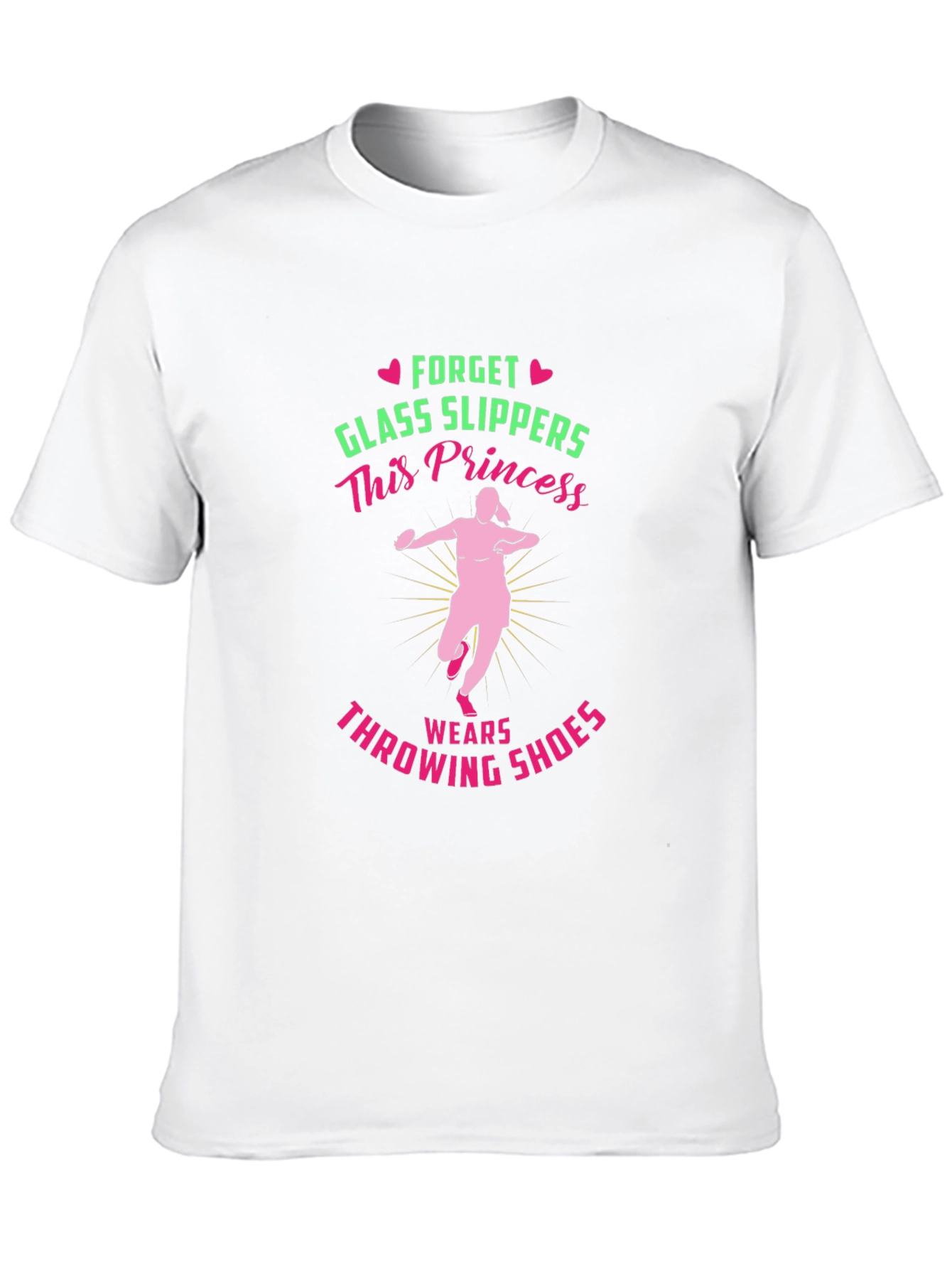 Princess Throwing Shoes T-Shirt