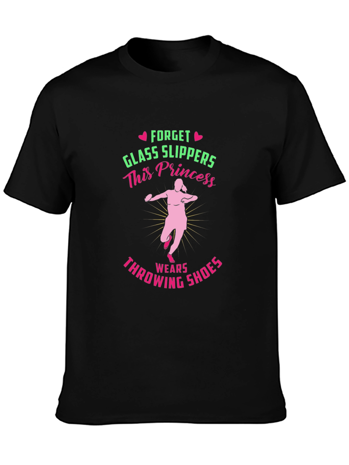 Princess Throwing Shoes T-Shirt