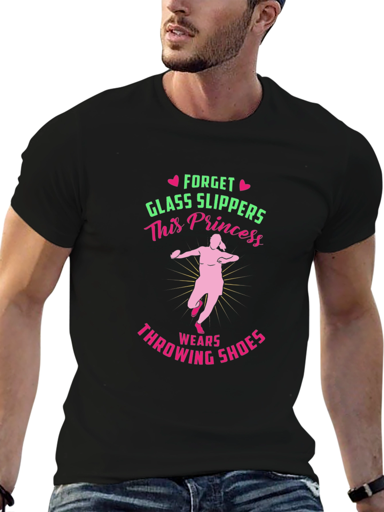 Princess Throwing Shoes T-Shirt