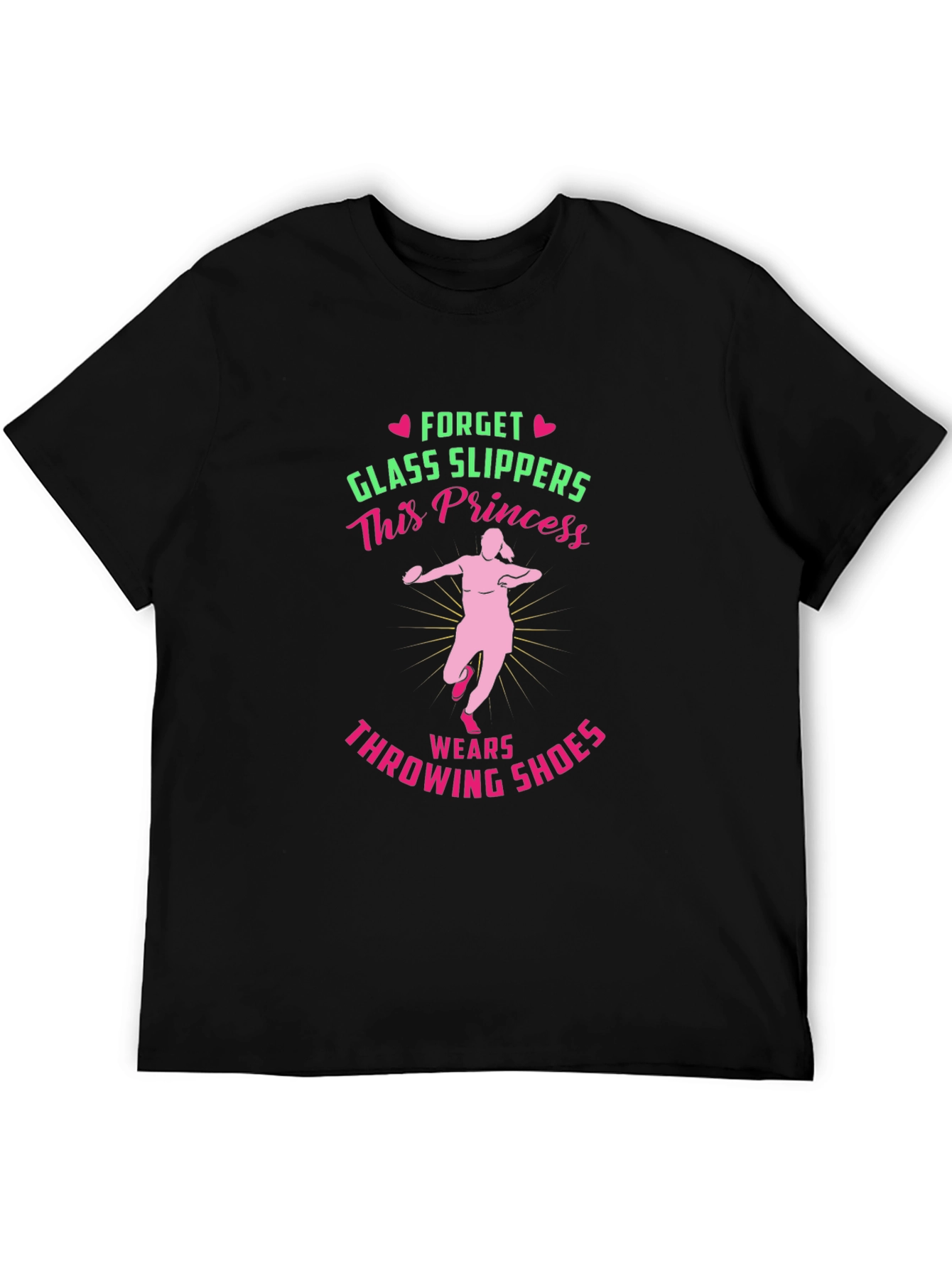 Princess Throwing Shoes T-Shirt