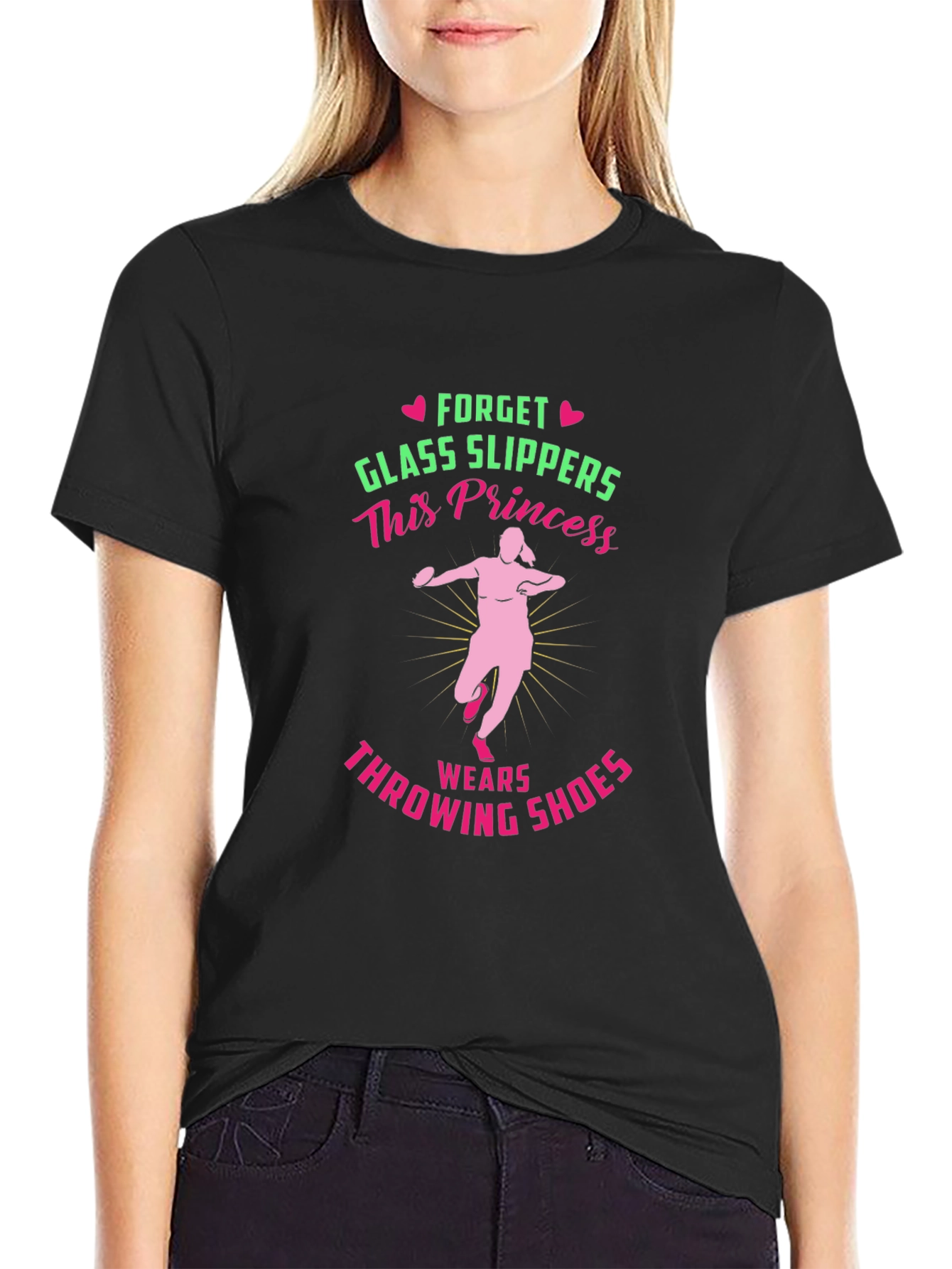 Princess Throwing Shoes T-Shirt