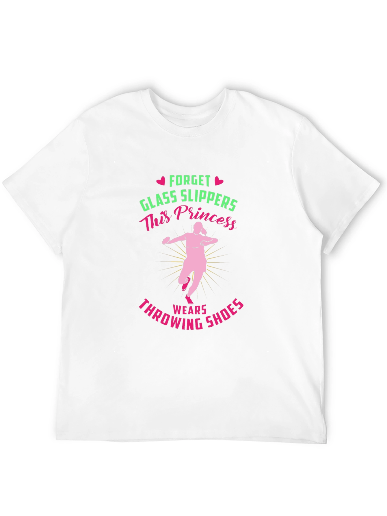 Princess Throwing Shoes T-Shirt