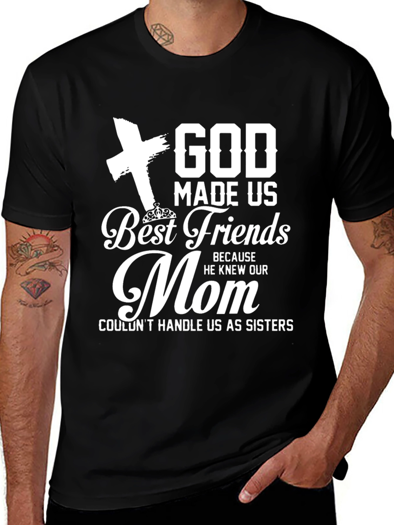God Made Us Best Friends Mom T-Shirt