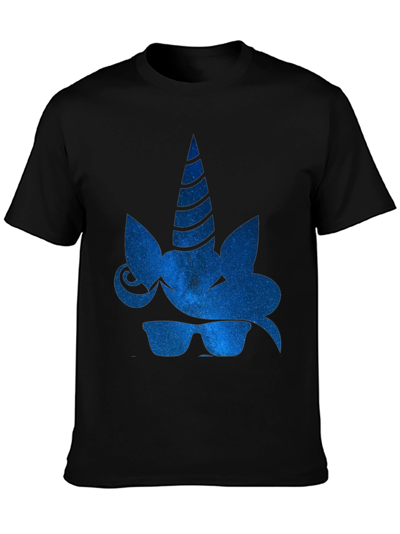 Cool Unicorn Black T-Shirt