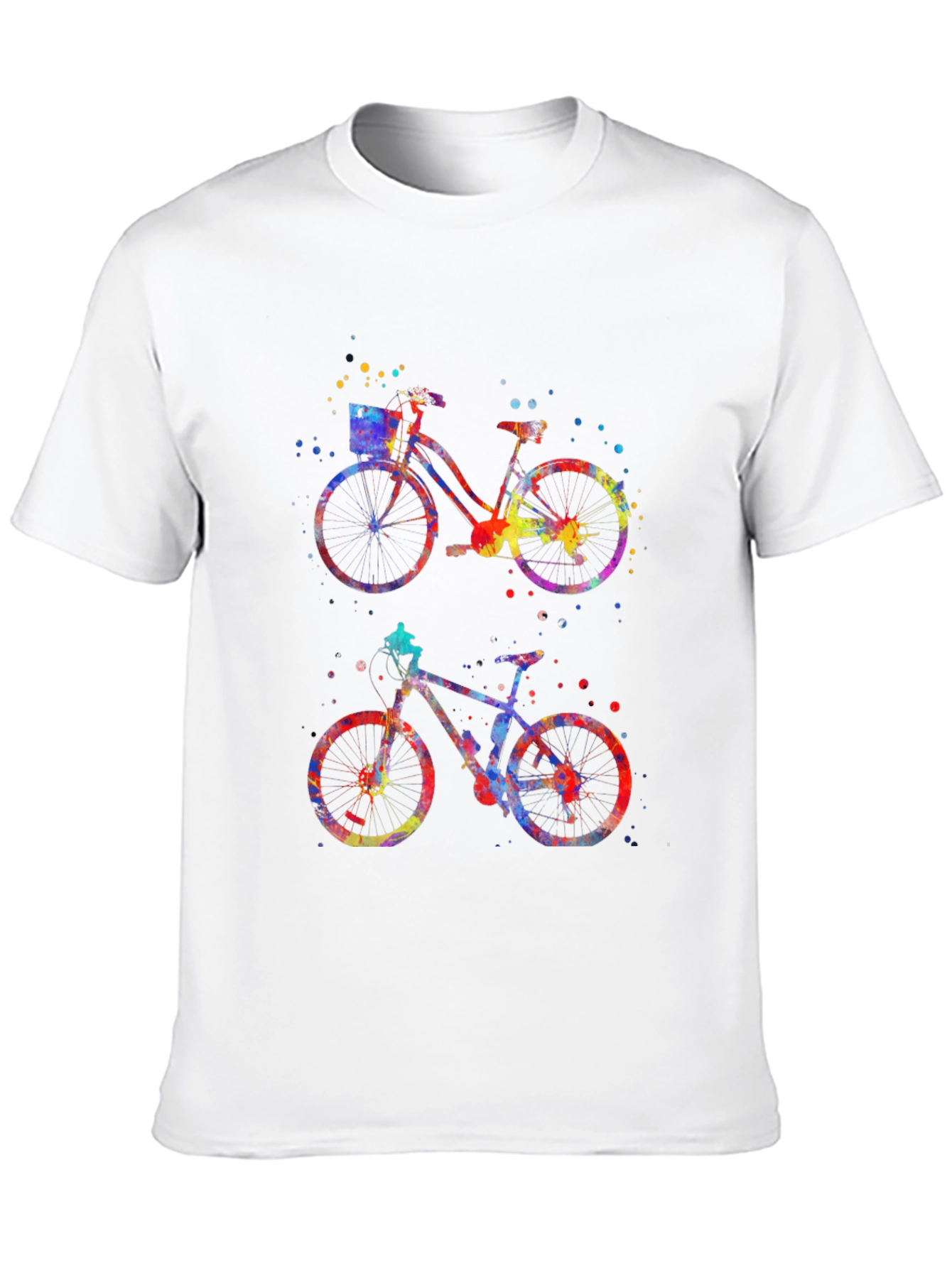 Watercolor Bicycle Graphic Tee
