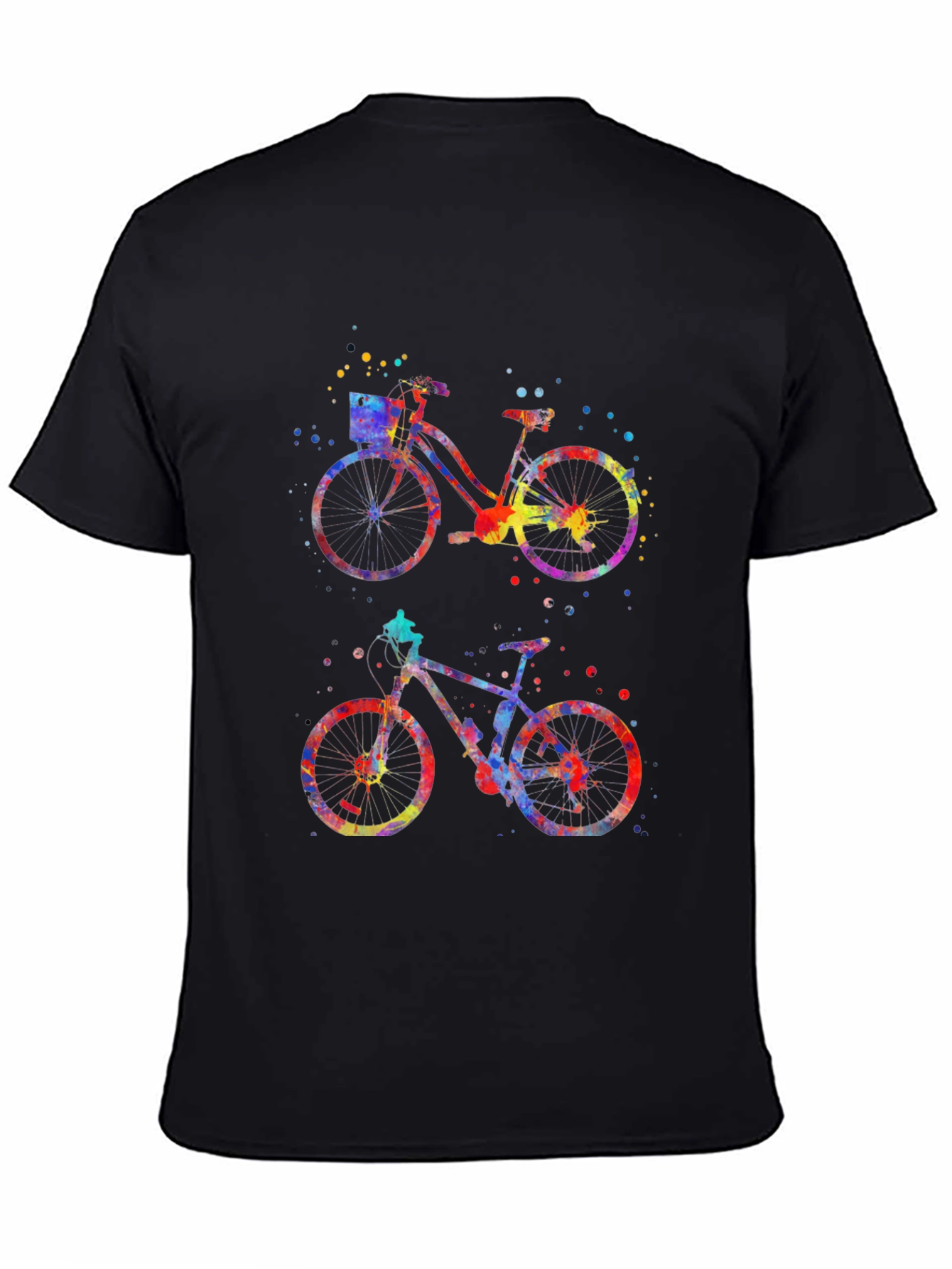 Watercolor Bicycle Graphic Tee