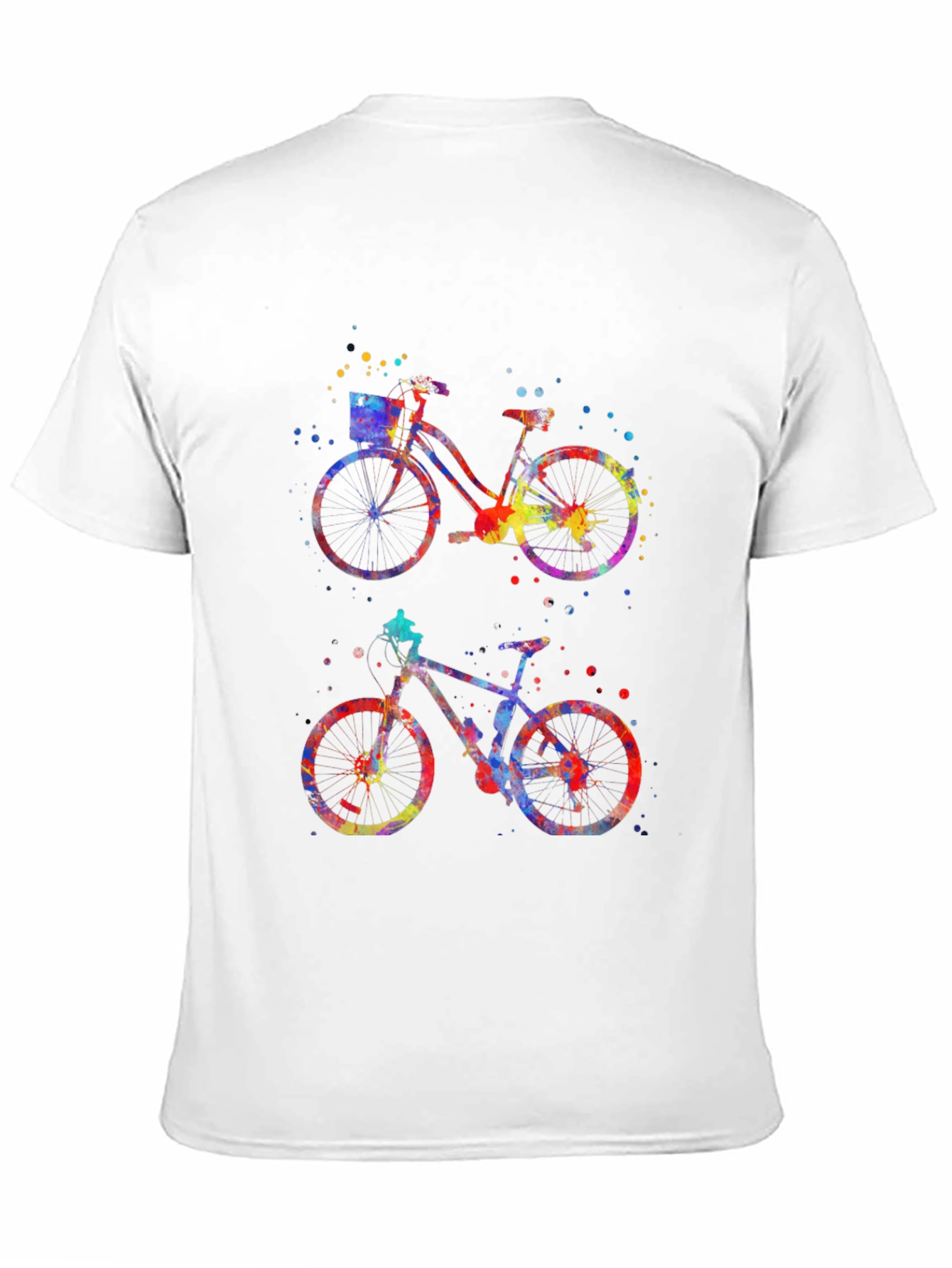 Watercolor Bicycle Graphic Tee