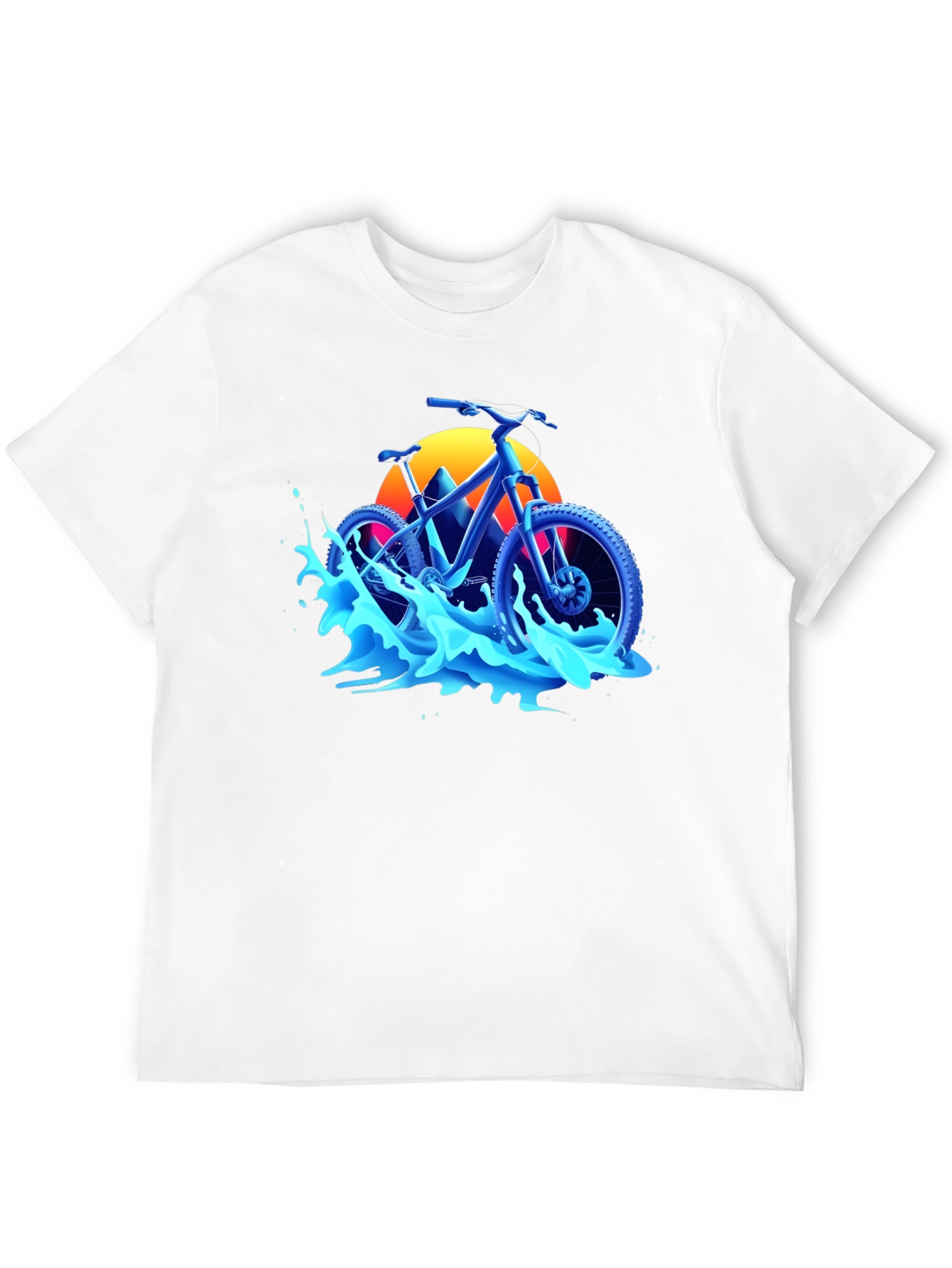 Mountain Bike Graphic Tee - Black