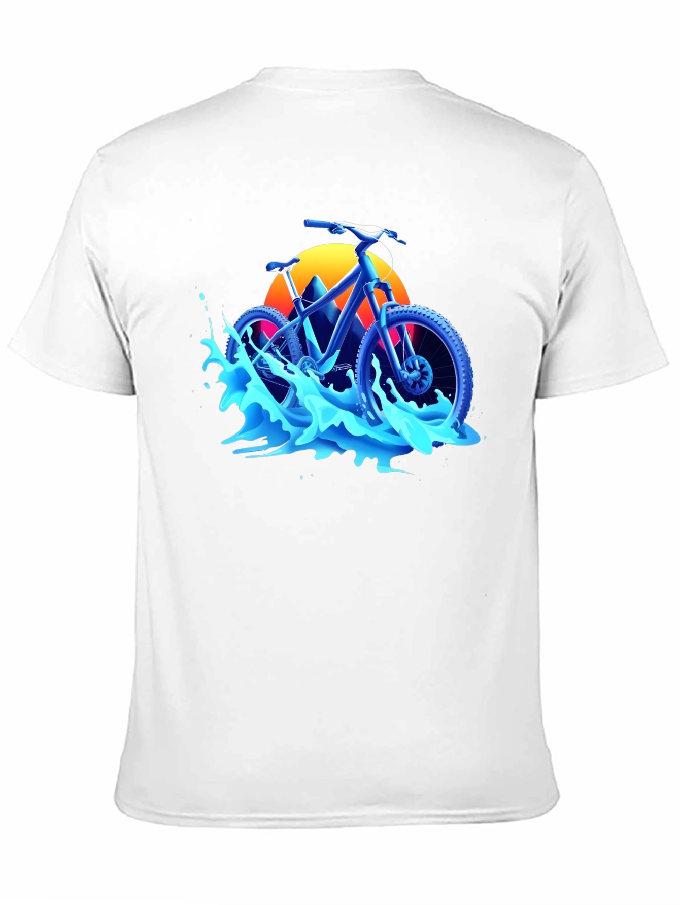 Mountain Bike Graphic Tee - Black