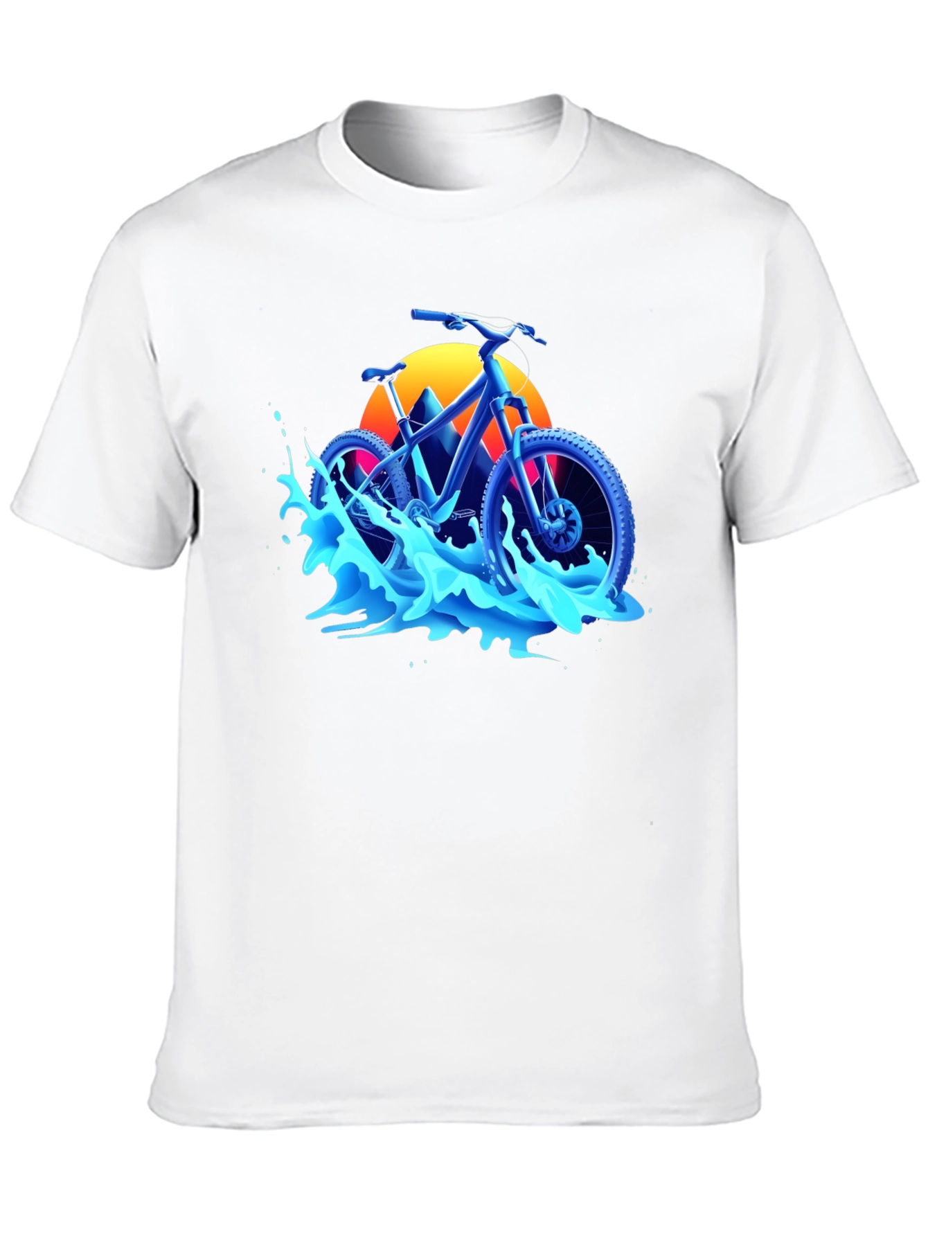 Mountain Bike Graphic Tee - Black