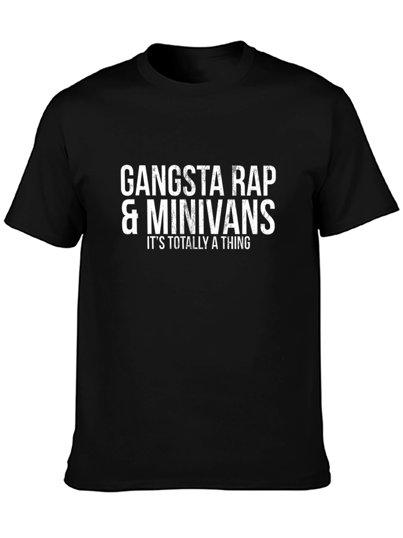 Gangsta Rap & Minivans Graphic T-Shirt